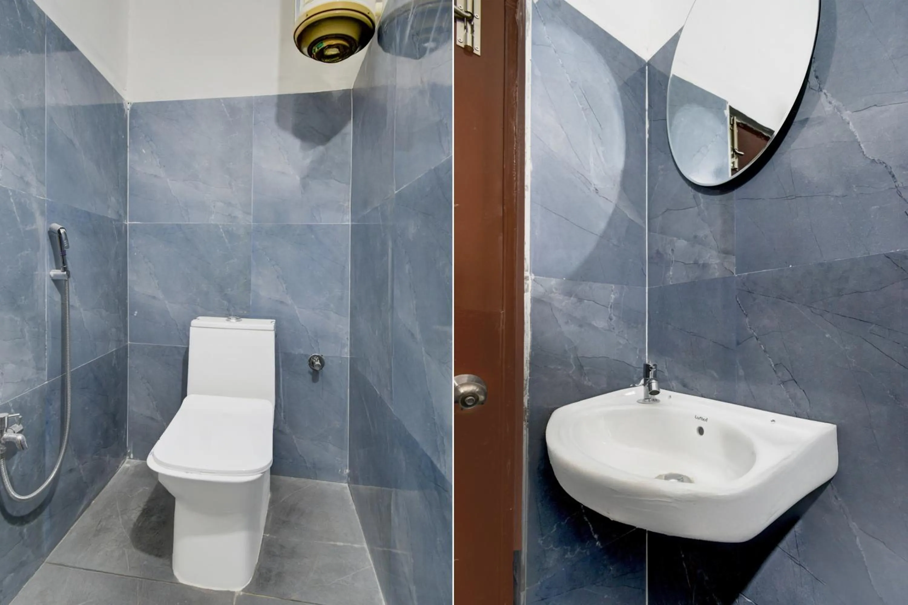 Bathroom in Super Collection O KR Puram Ayyappa Nagar Formerly Sunrise Arcade