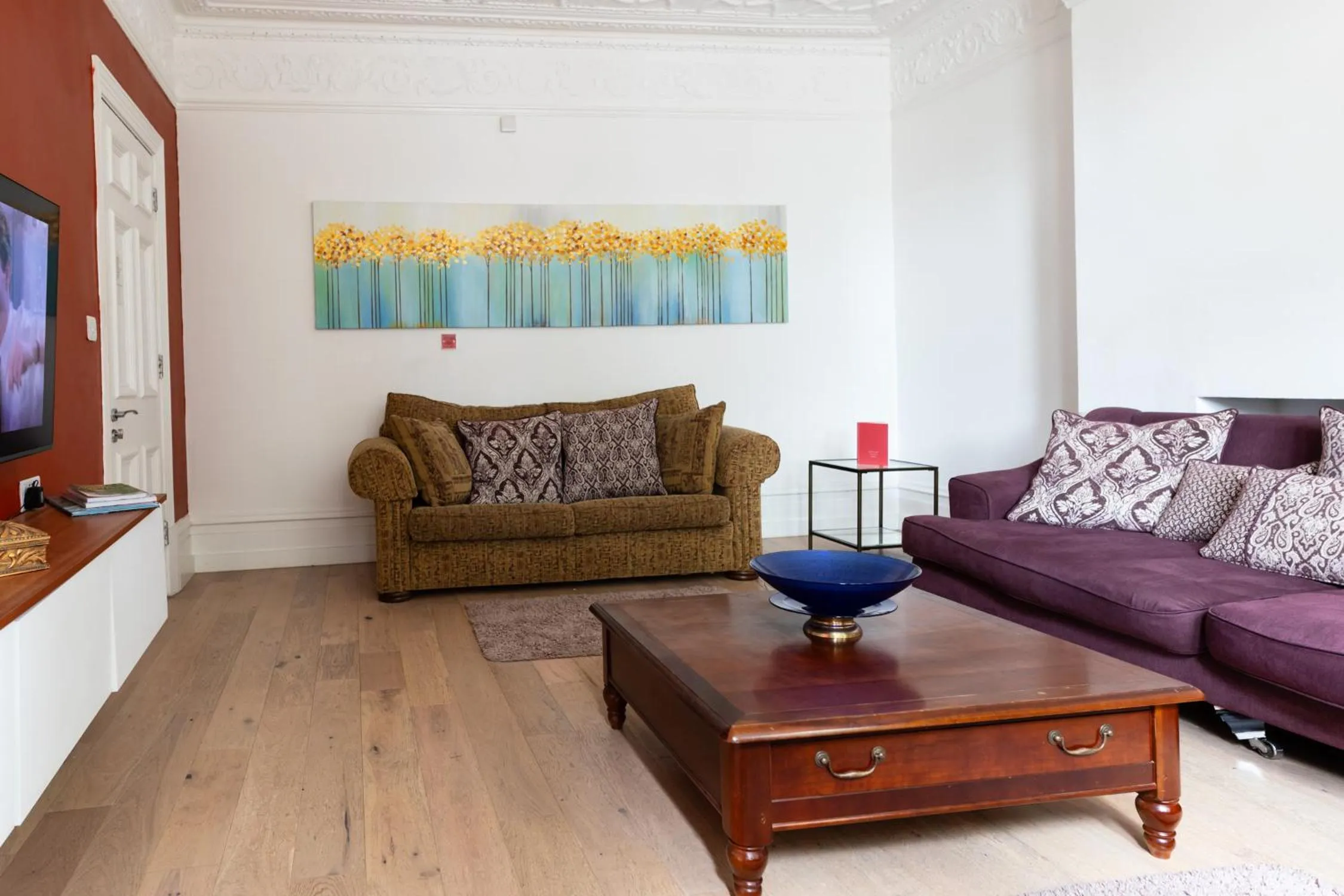 Living room in EBS London Stay