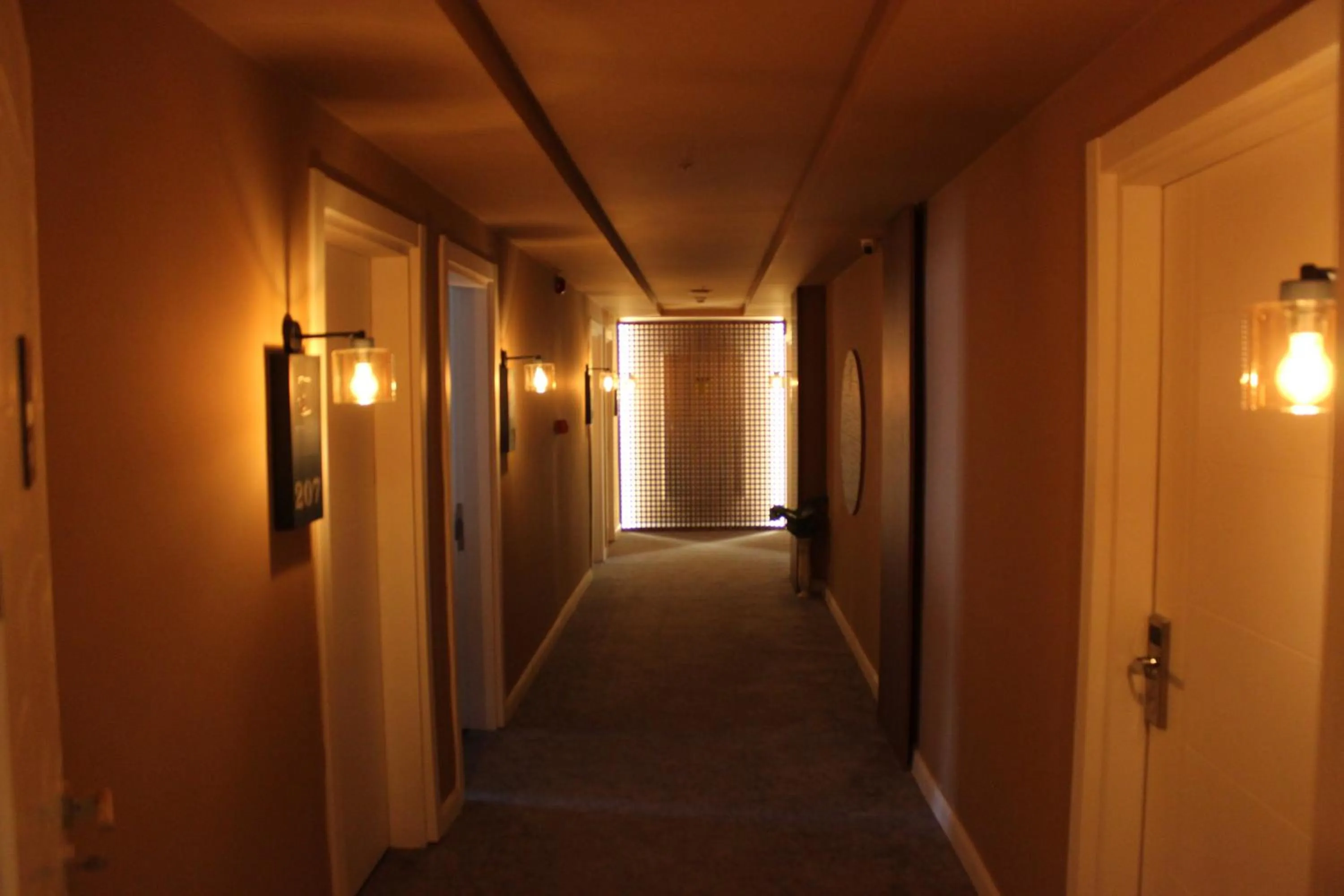 Decorative detail in Bonnie City Hotel