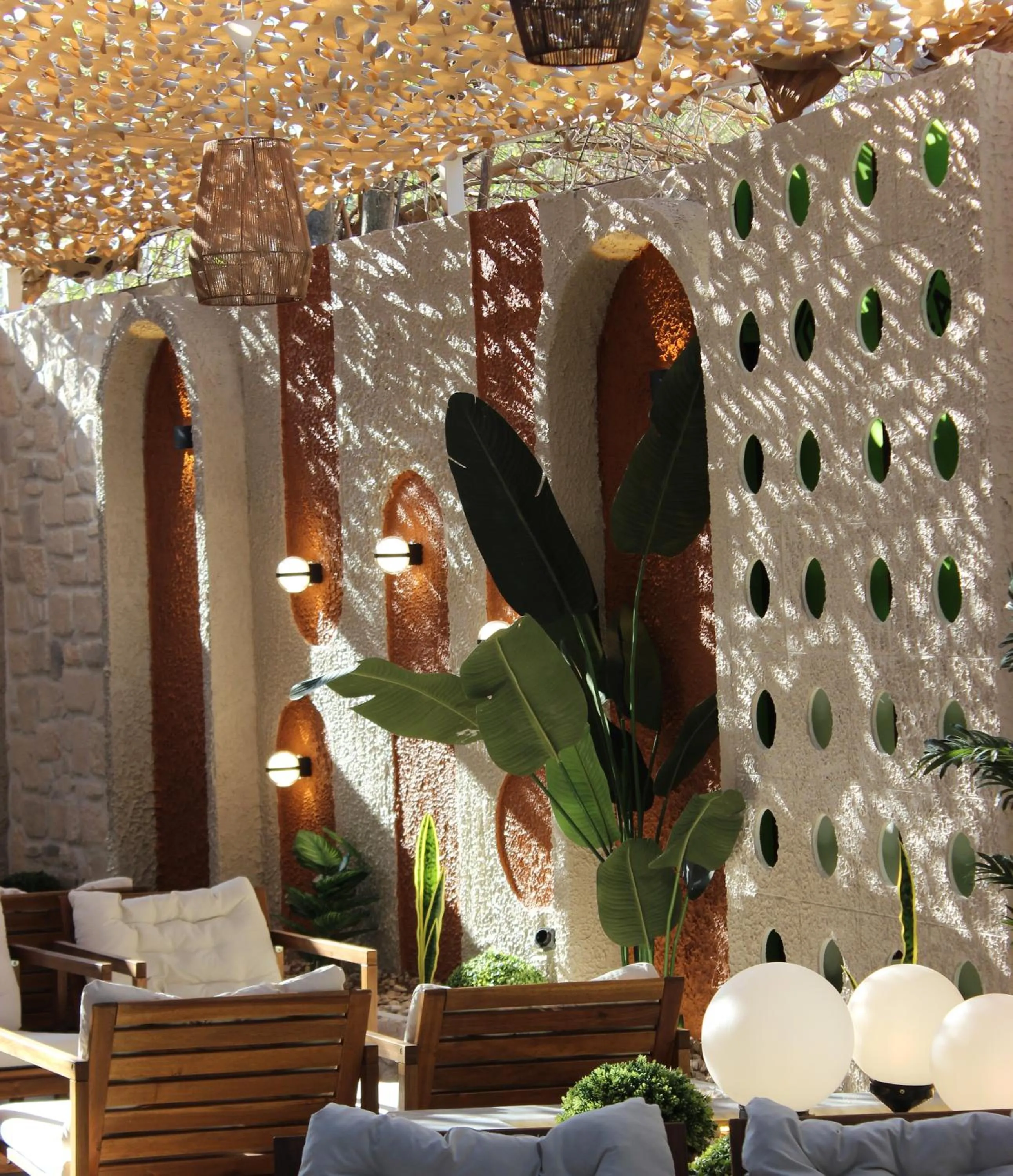 Garden in Bonnie City Hotel