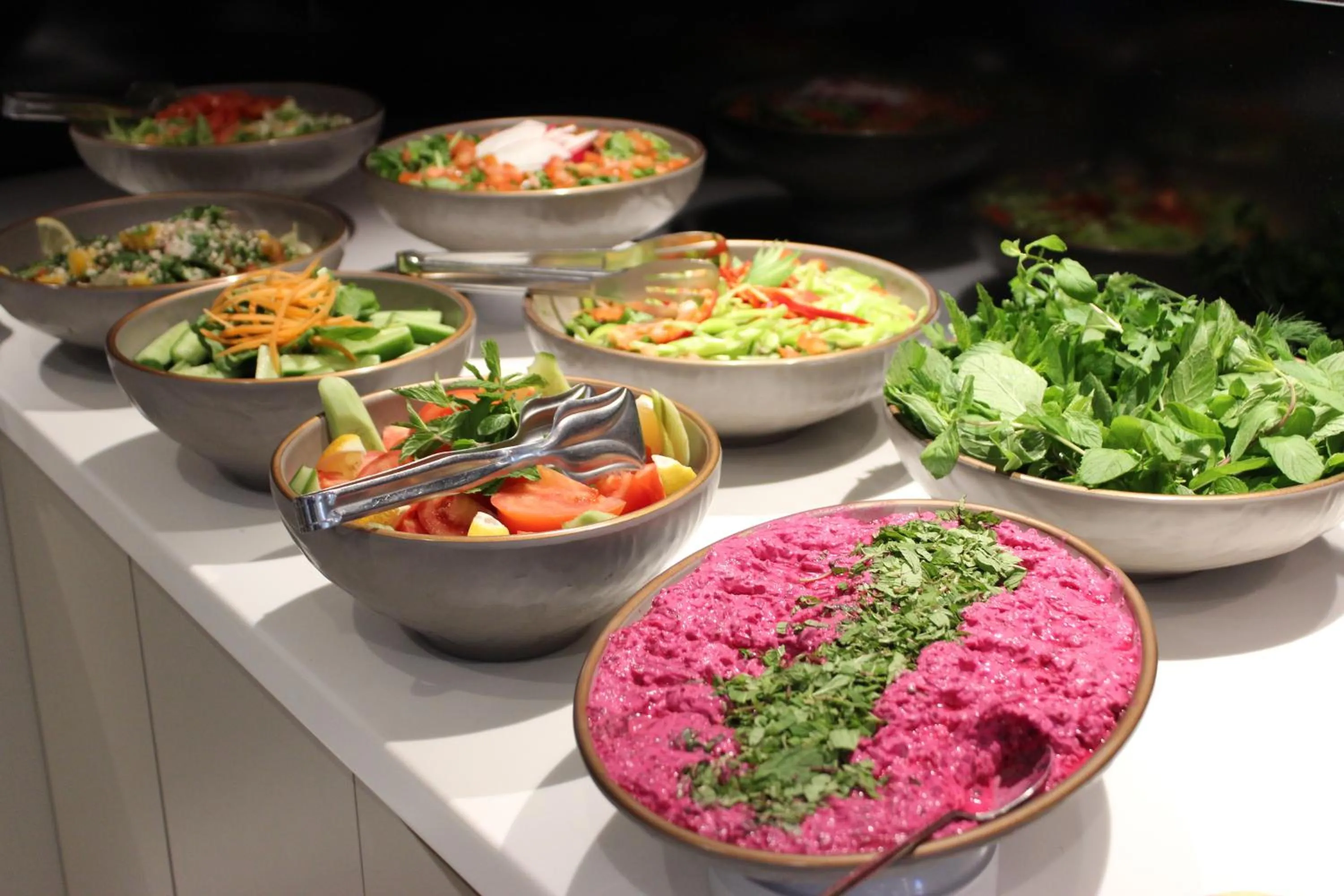 Buffet breakfast in Bonnie City Hotel