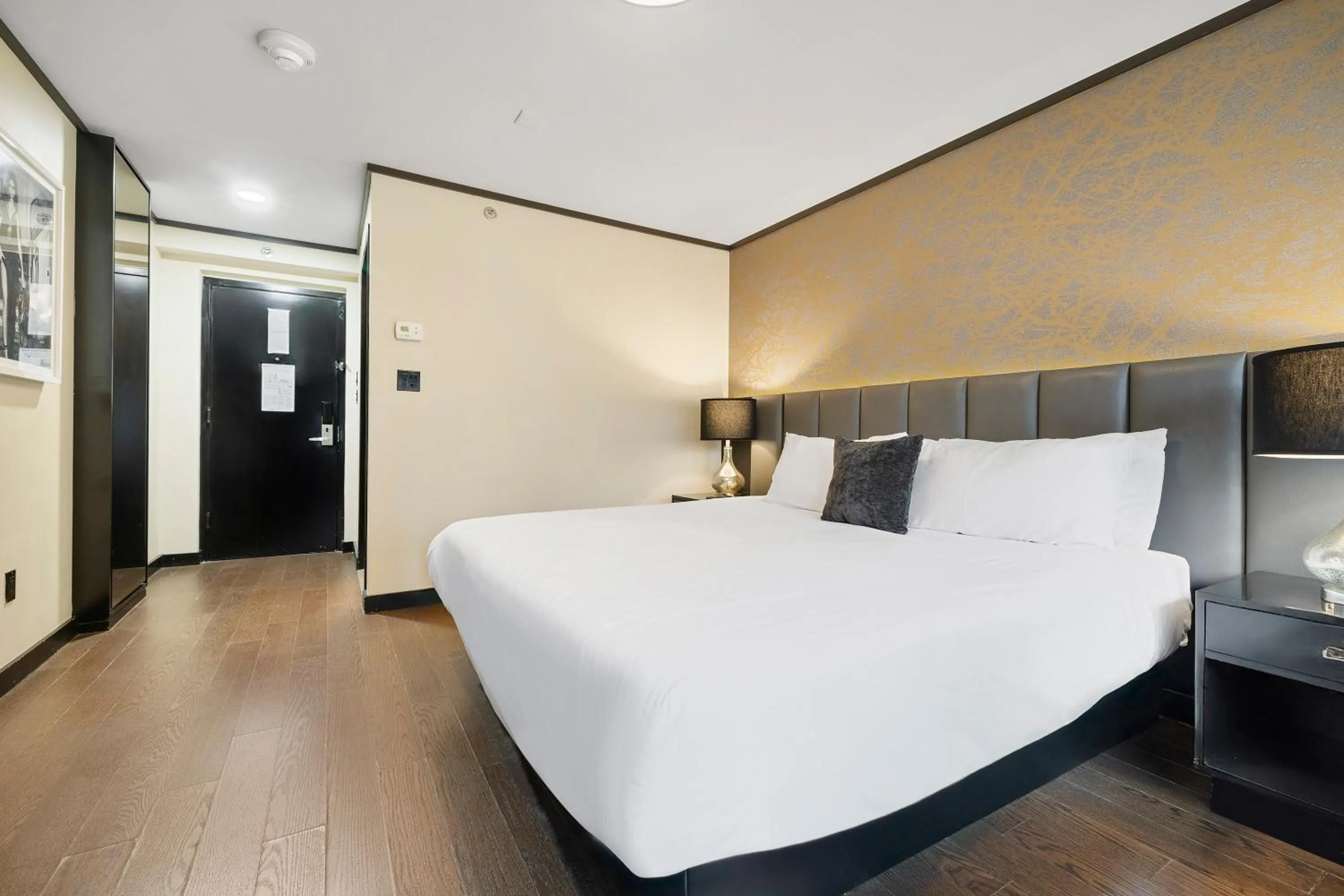 Bed in Hudson Yards Hotel