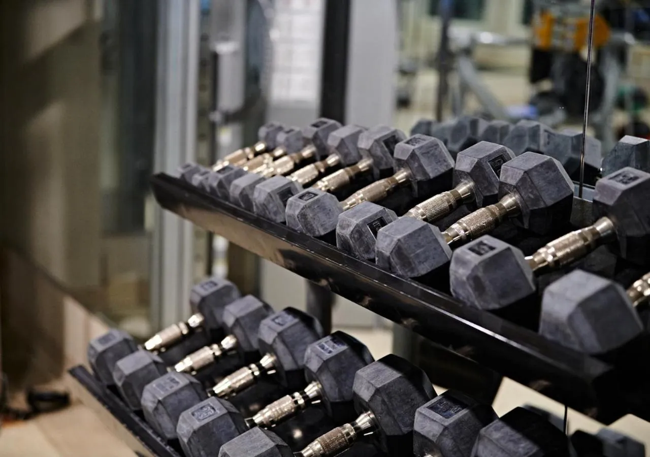 Fitness centre/facilities in Hudson Yards Hotel