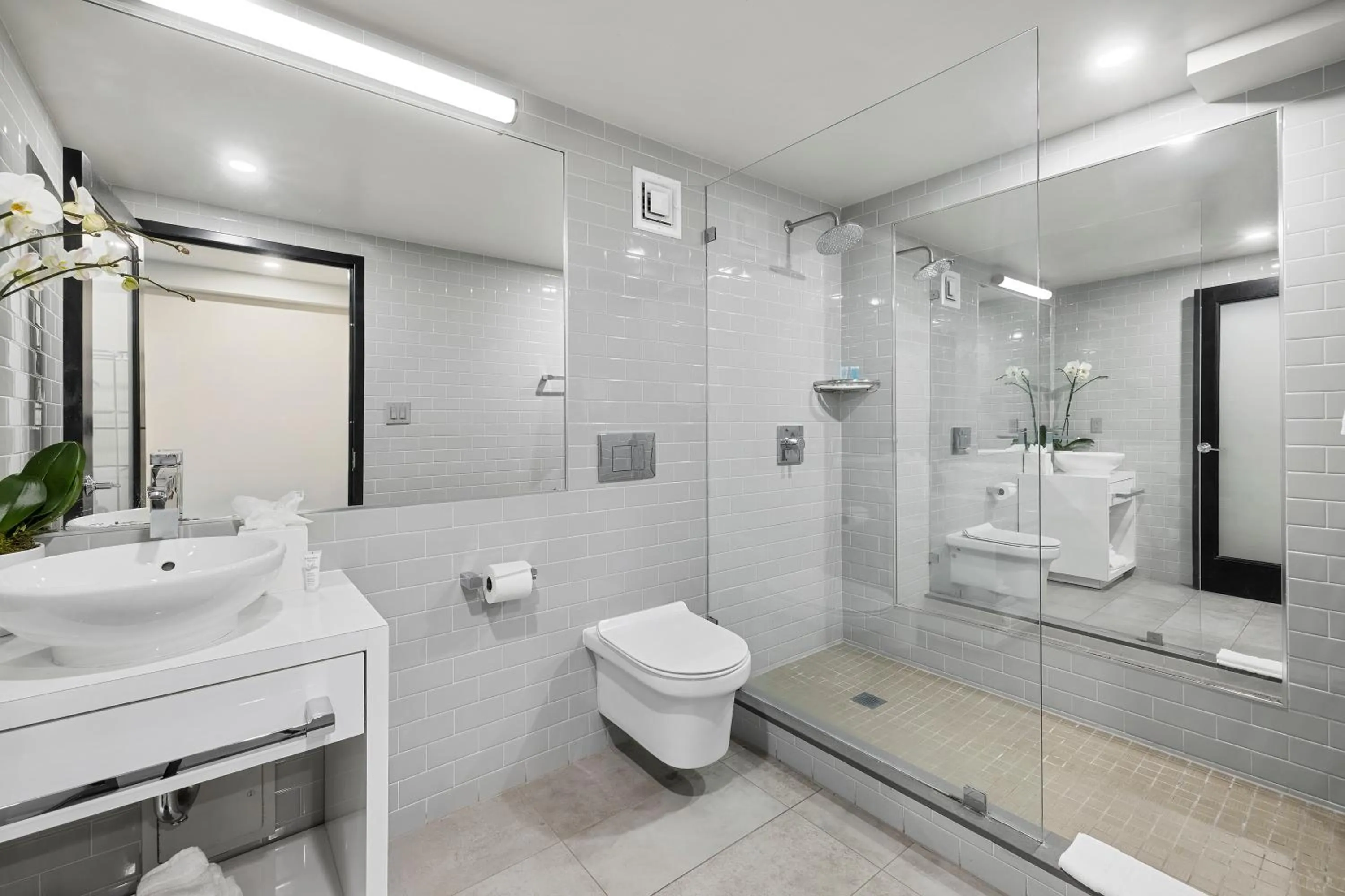Bathroom in Hudson Yards Hotel