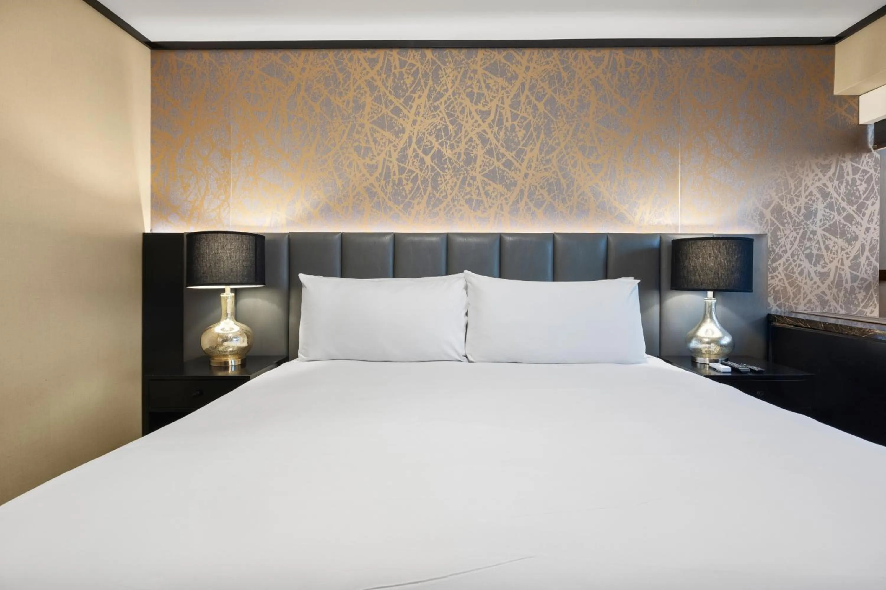Bed in Hudson Yards Hotel