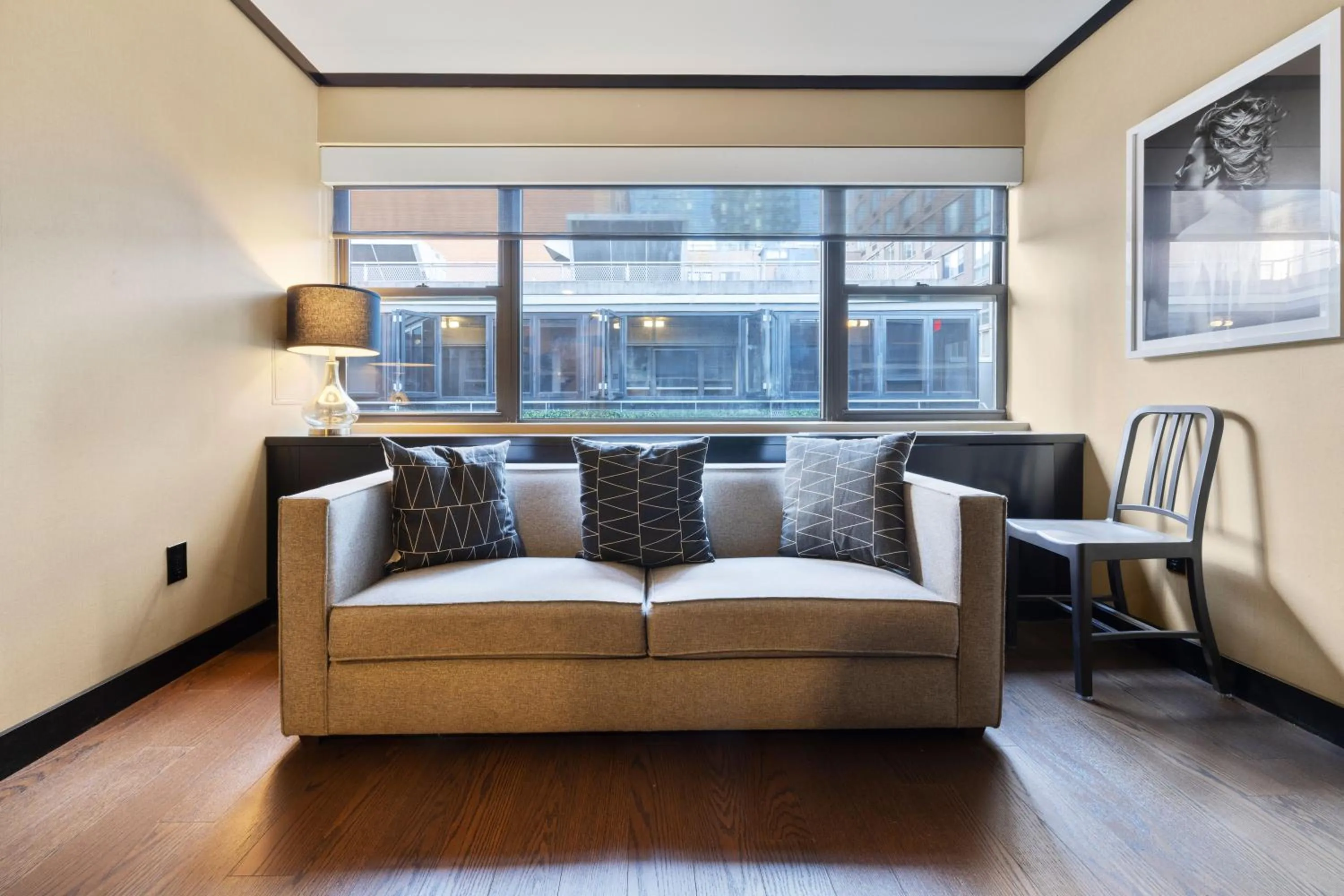 Living room in Hudson Yards Hotel
