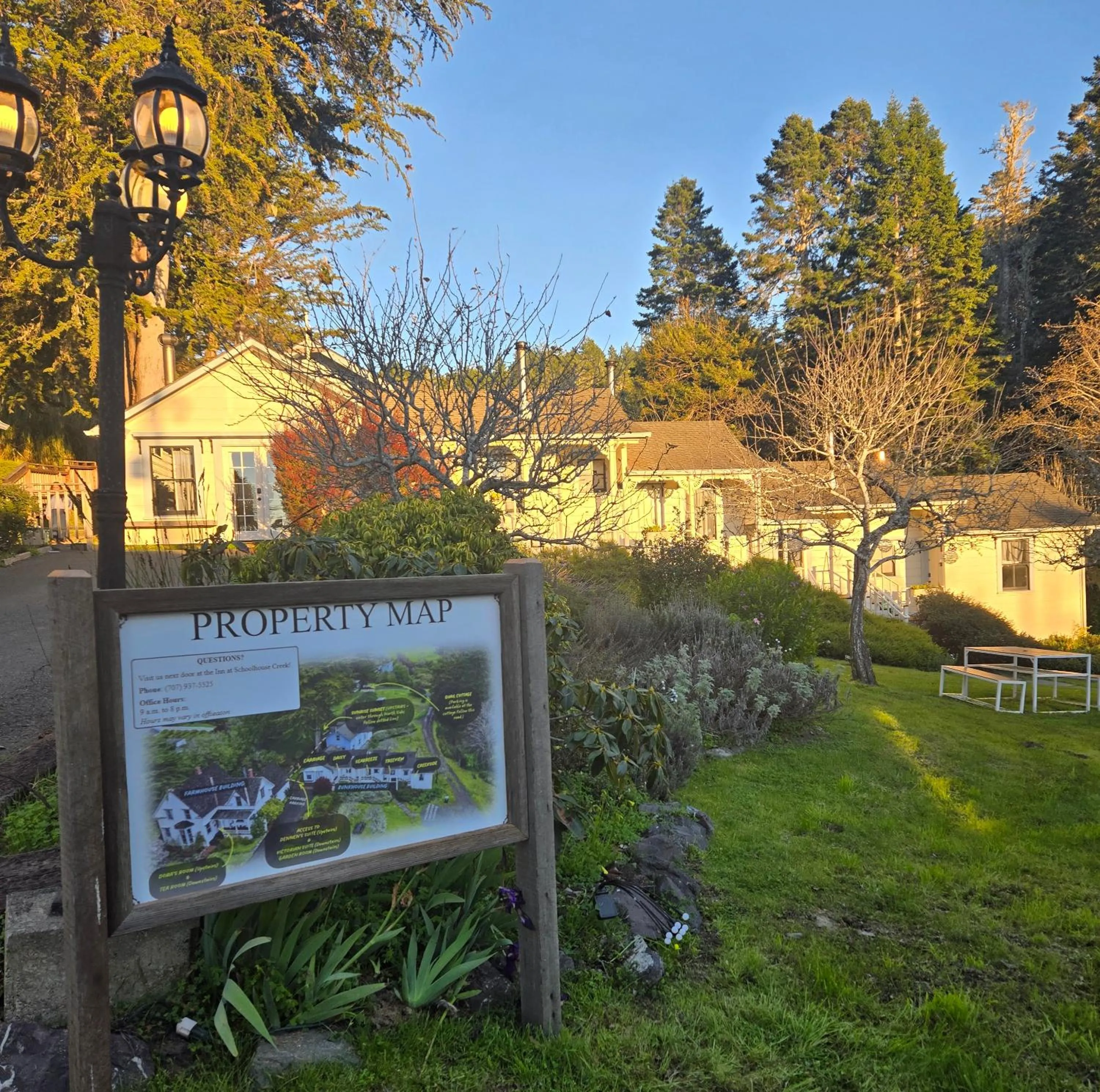 Property building in Dennen's Victorian Farmhouse