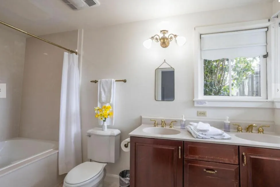 Bathroom in Dennen's Victorian Farmhouse