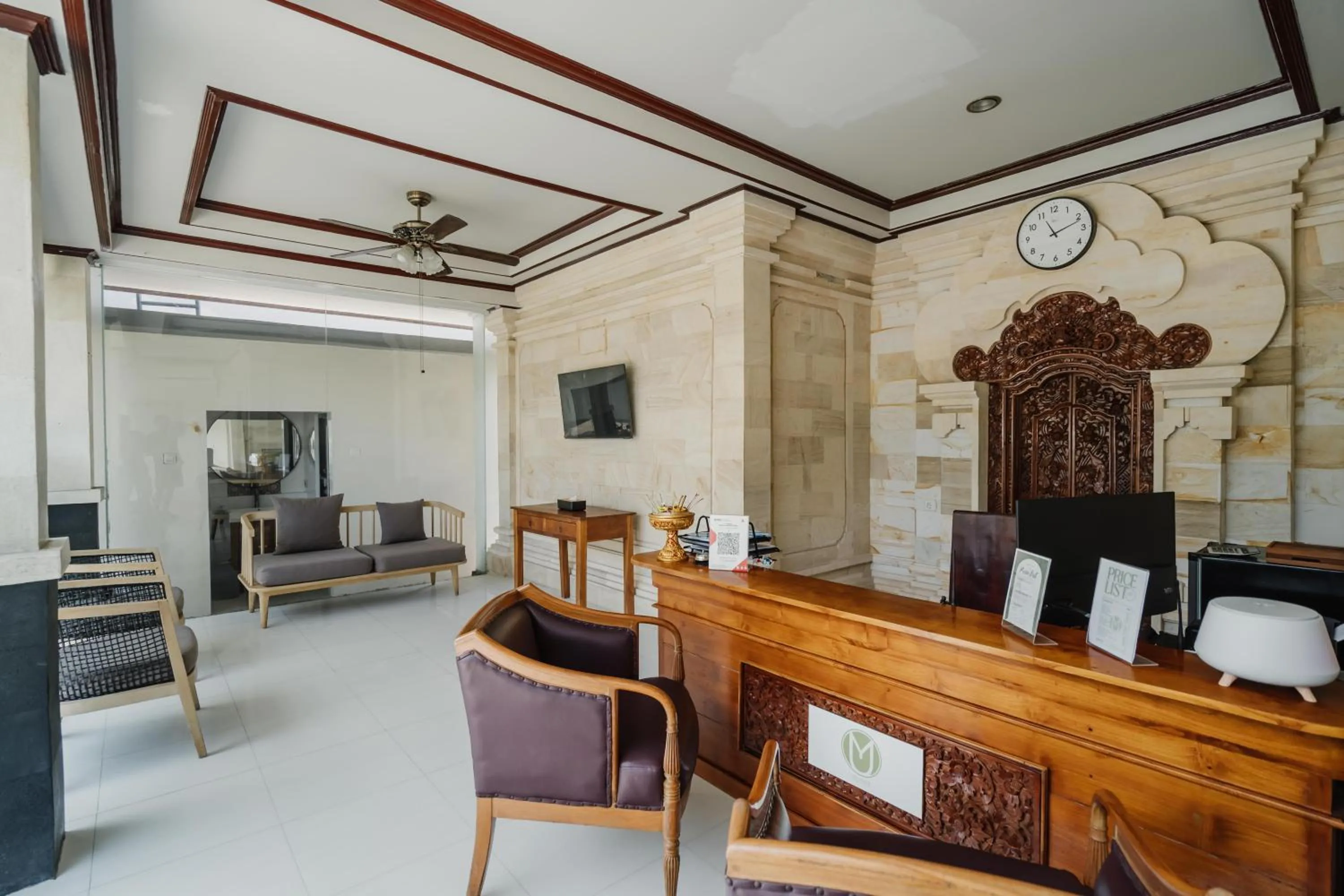 Lobby or reception in You Suite Seminyak
