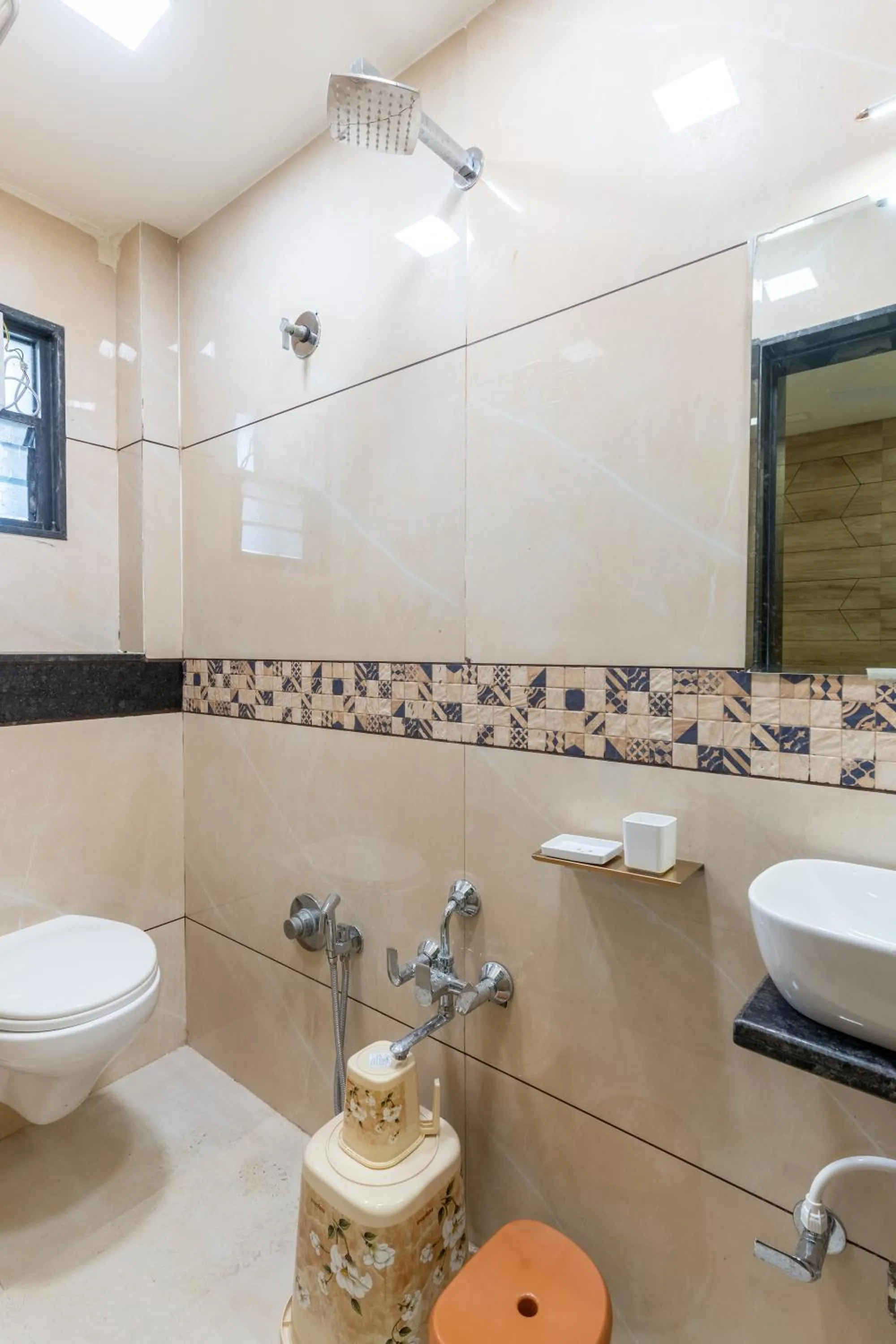 Shower in Hotel Noble Inn, Ahmedabad