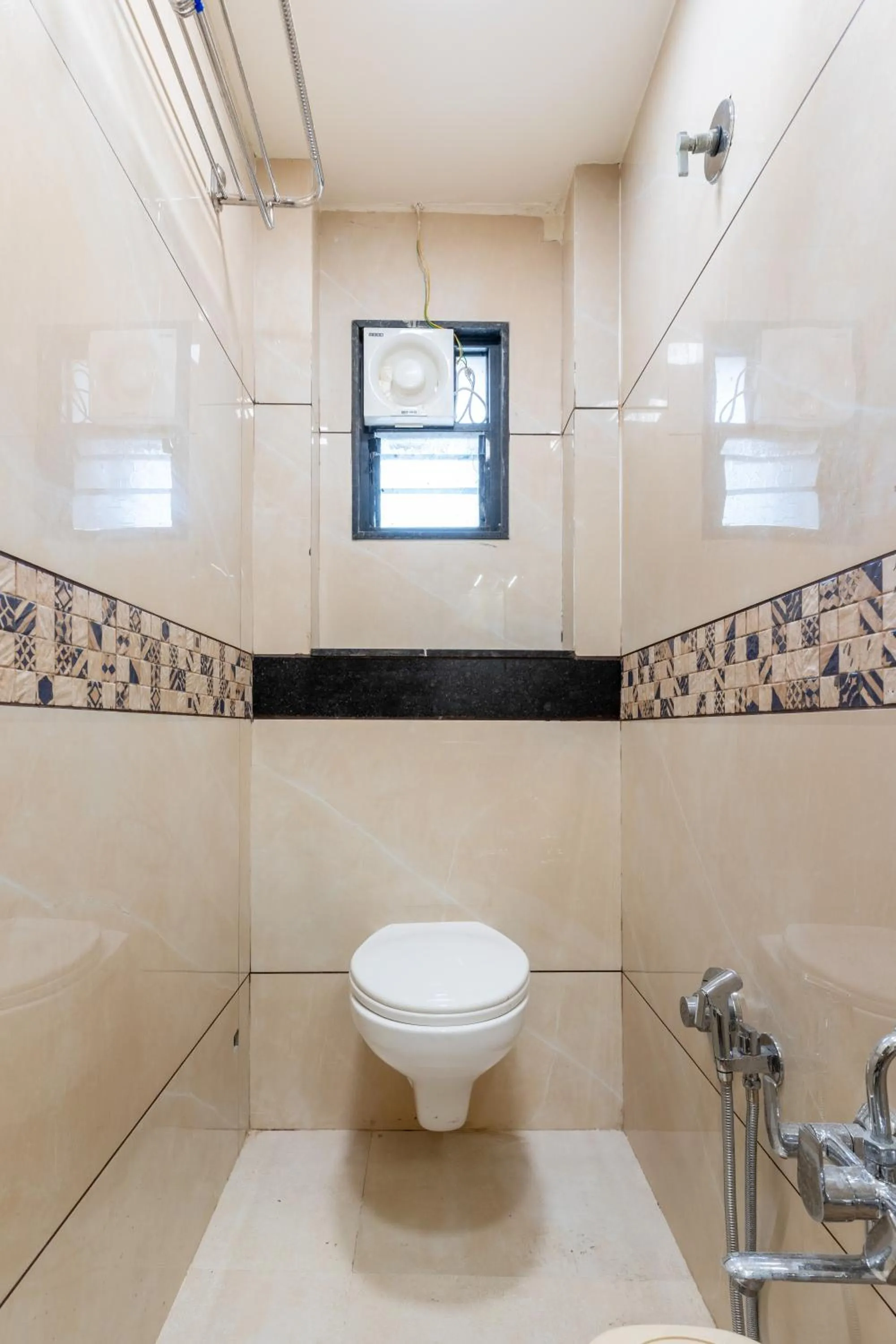 Toilet in Hotel Noble Inn, Ahmedabad