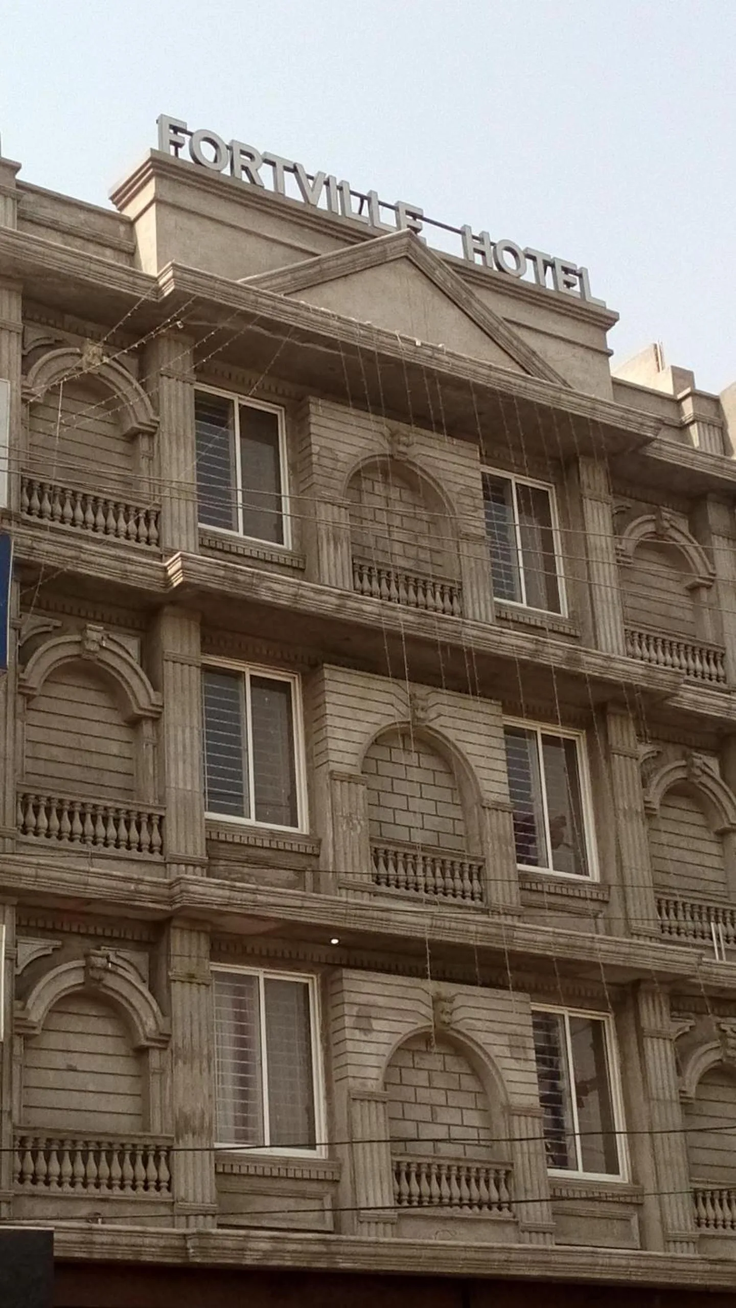 Property building in Fortville Hotel