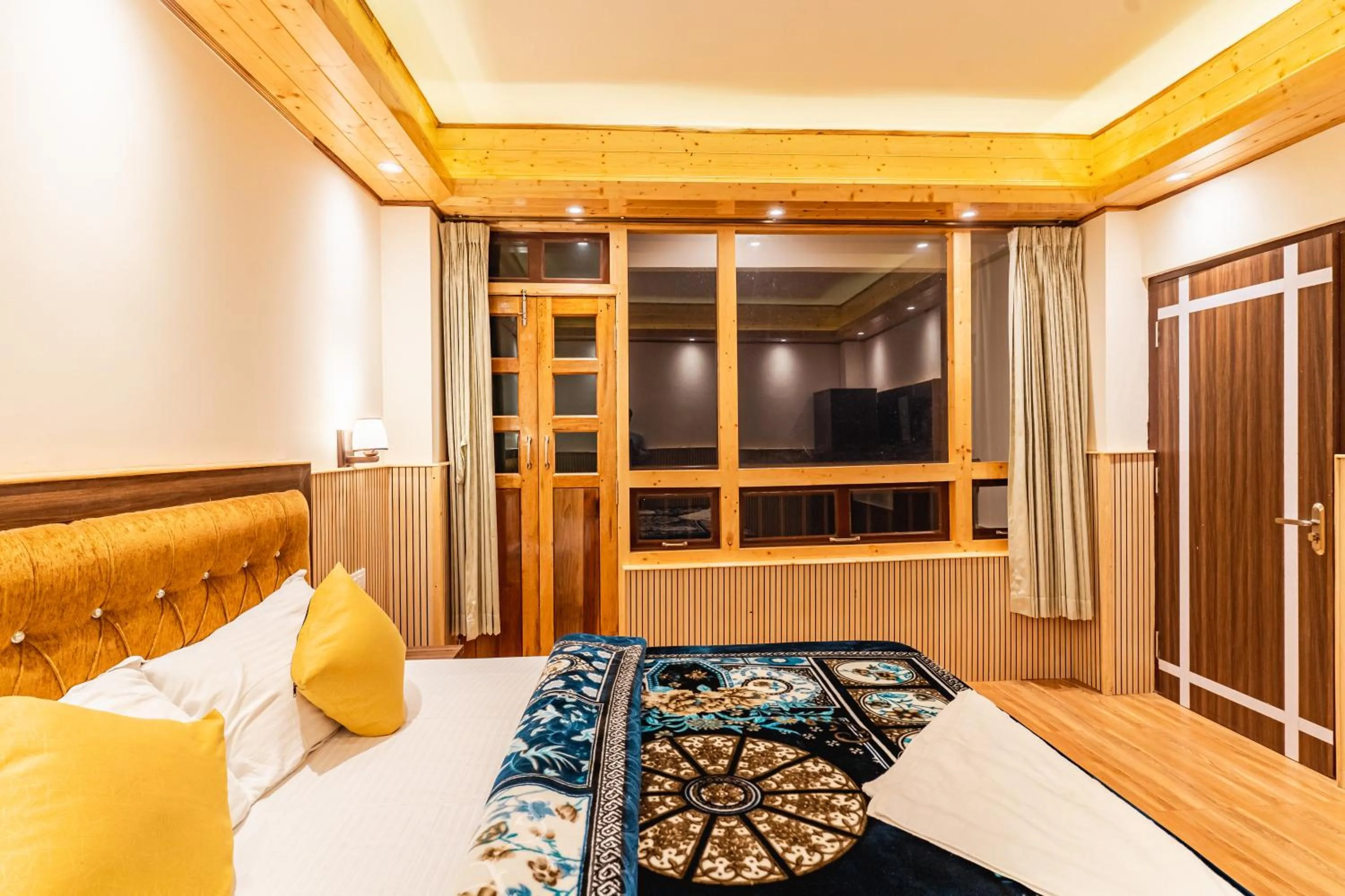 Bedroom in The Golden Retreat Hotel in Pelling