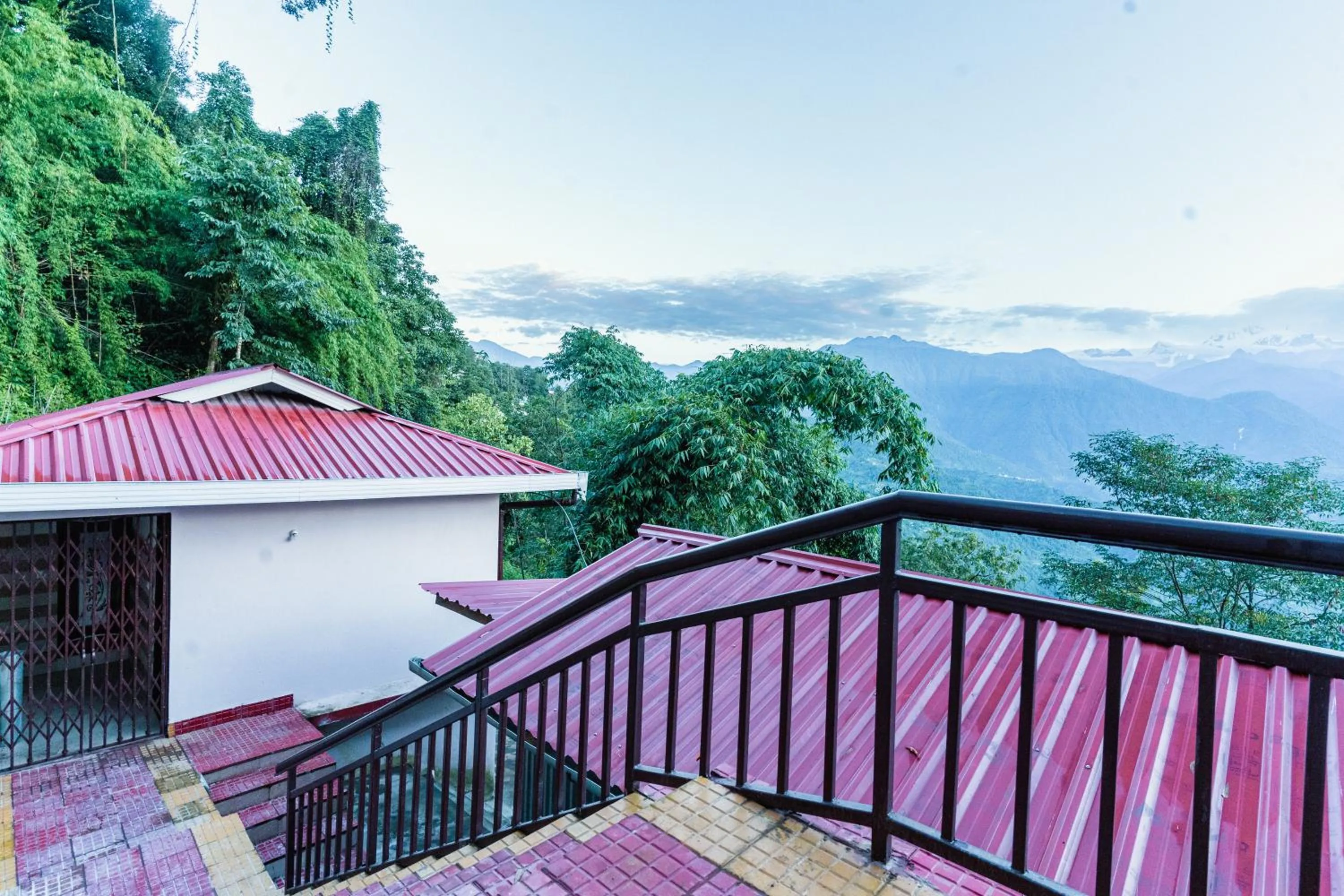 View (from property/room) in The Golden Retreat Hotel in Pelling