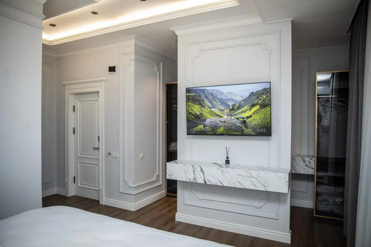 TV and multimedia, Bed in Qadim Hotel