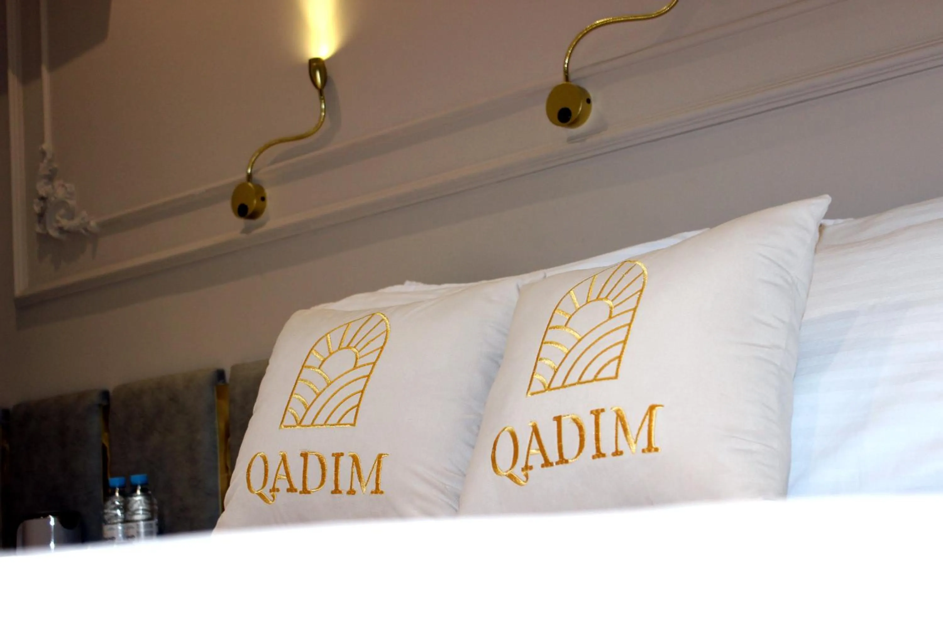 Bed in Qadim Hotel