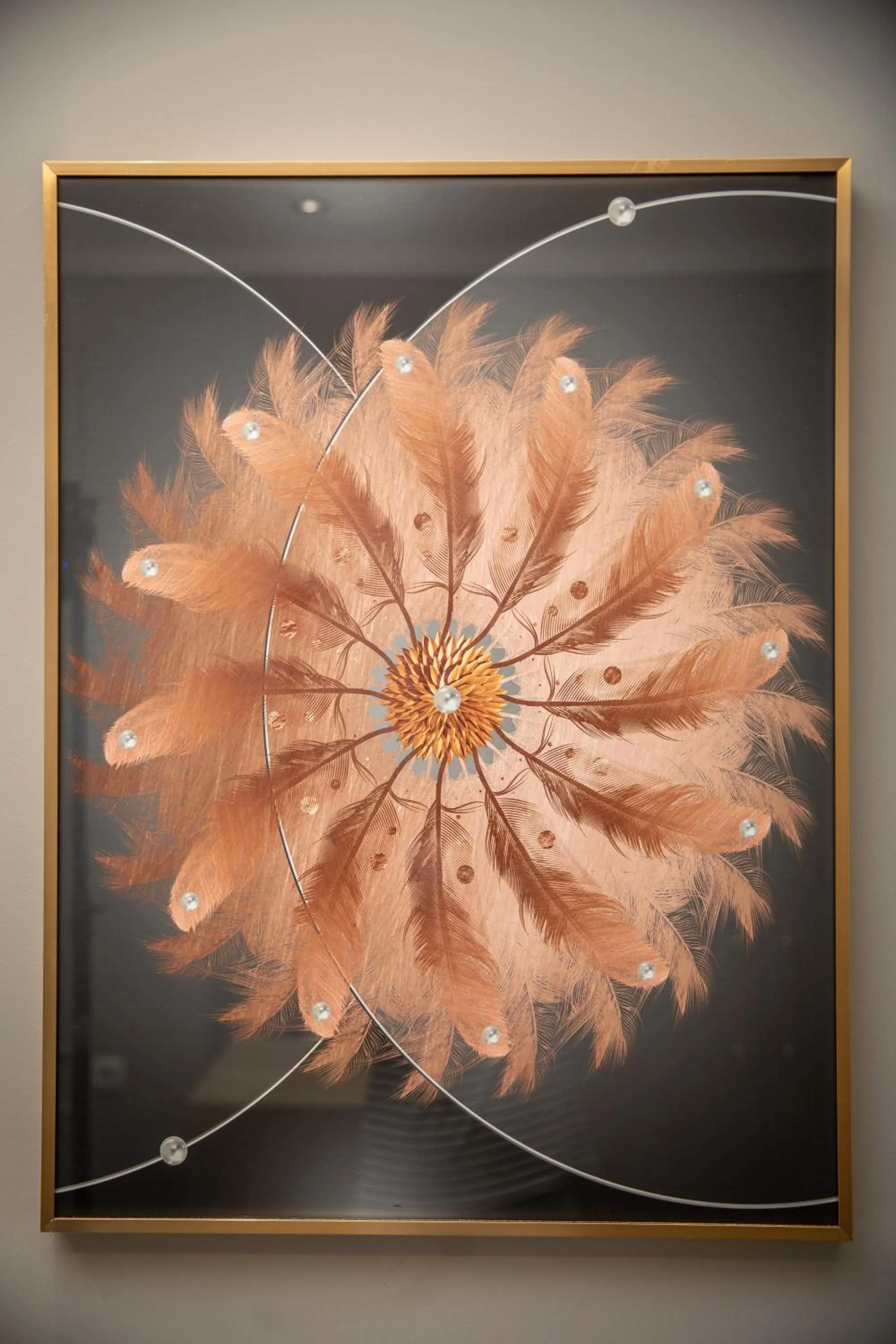 Decorative detail in Qadim Hotel