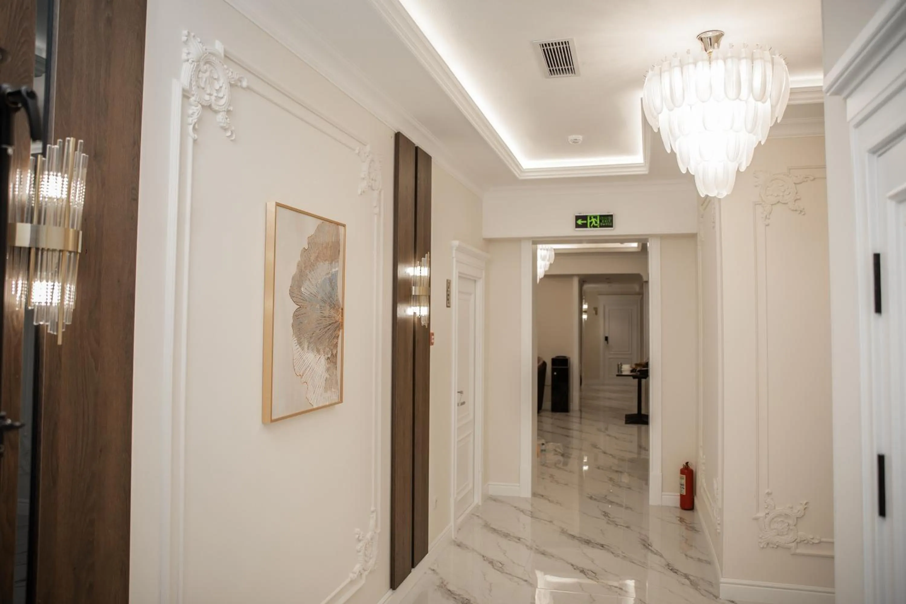 Decorative detail in Qadim Hotel