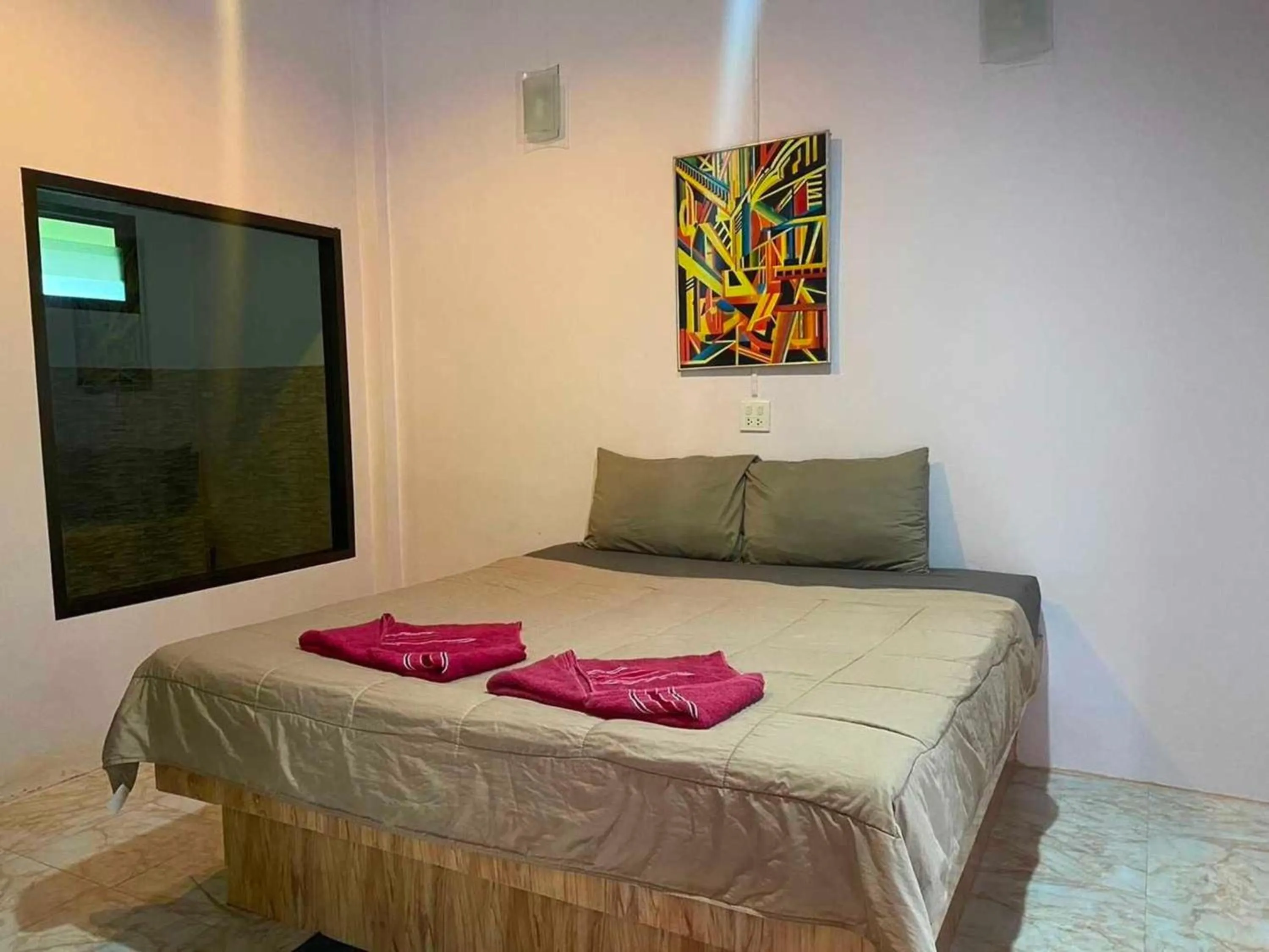 Bedroom, Bed in OYO 75524 SK Resort