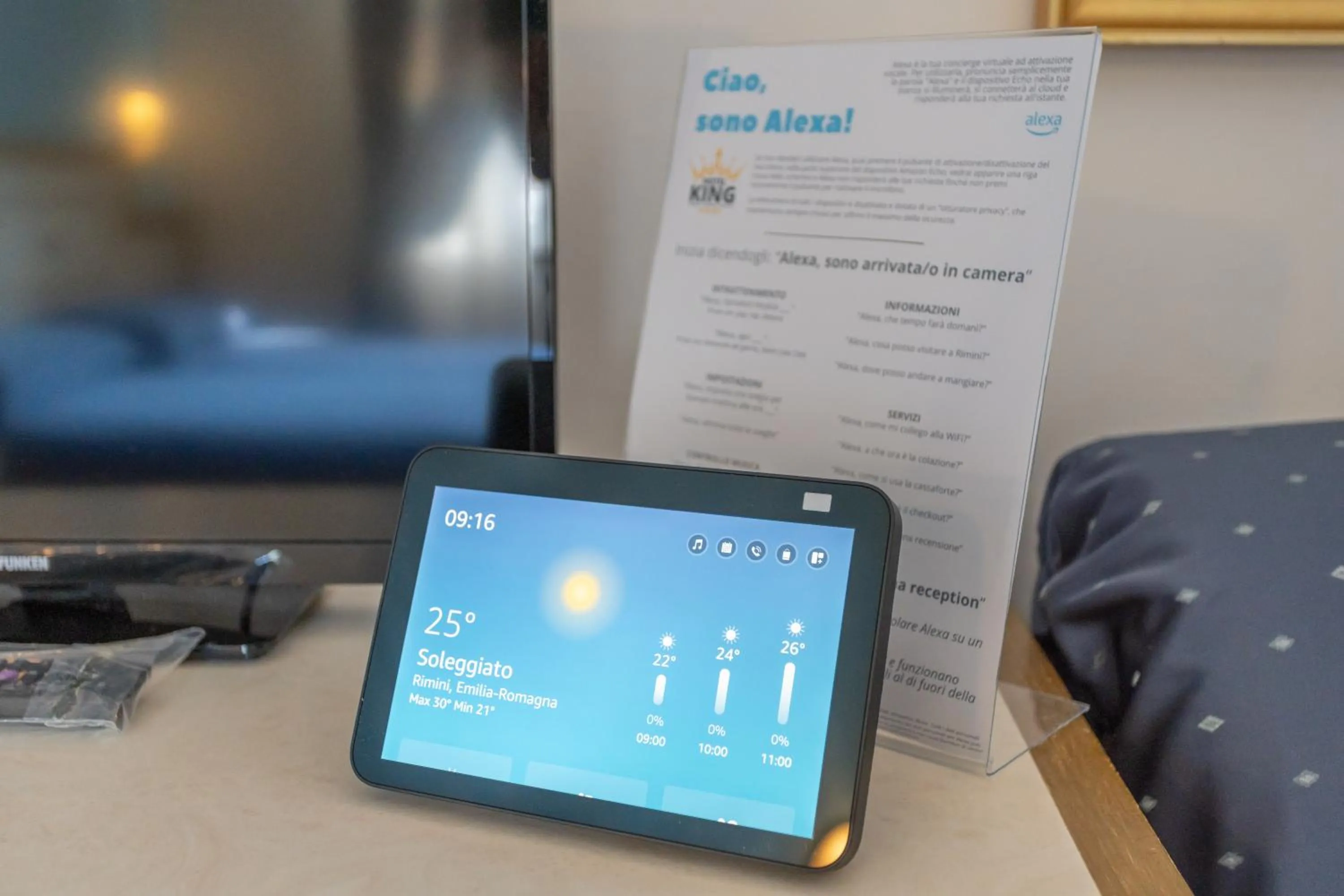 TV and multimedia in Hotel King