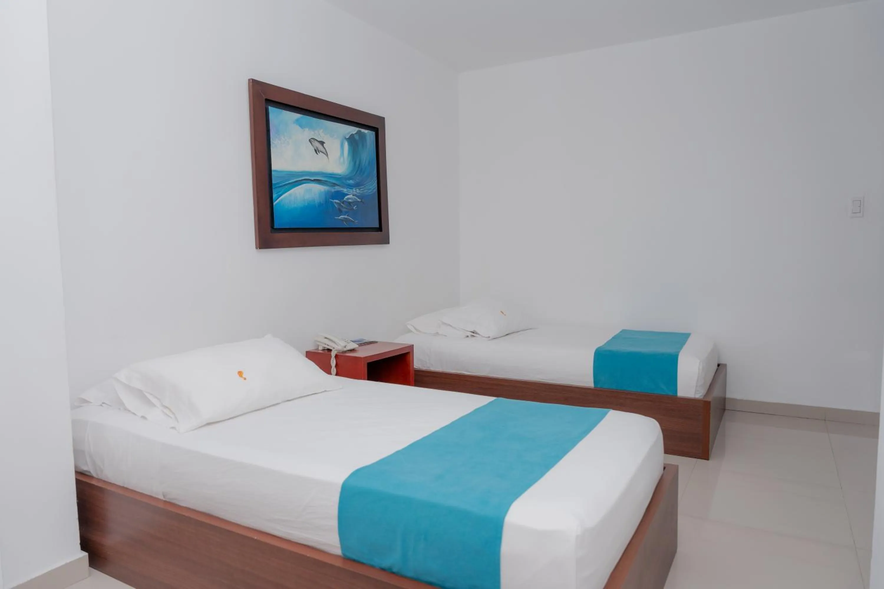 Photo of the whole room, Bed in Hotel Aguamarina