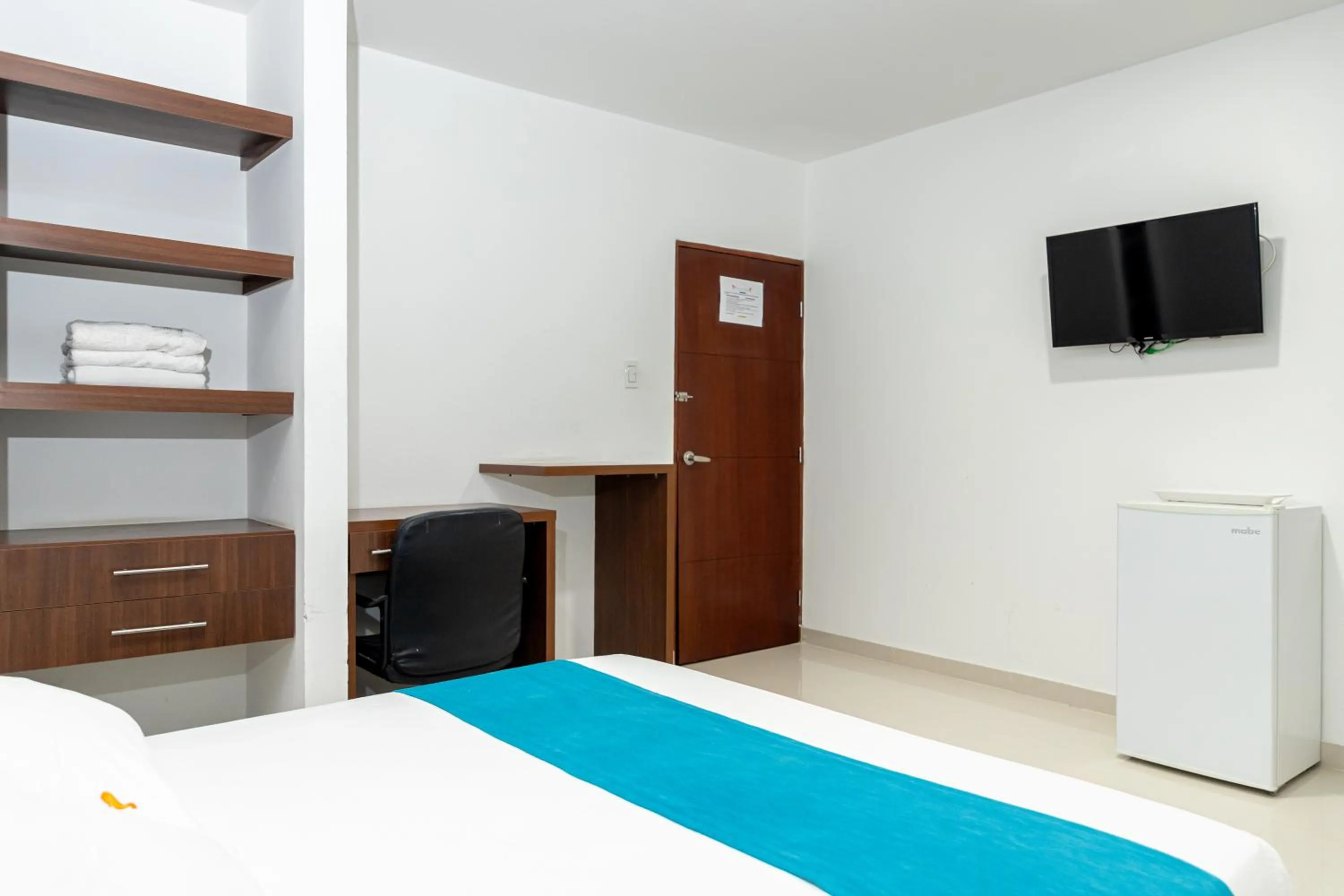 Bed in Hotel Aguamarina