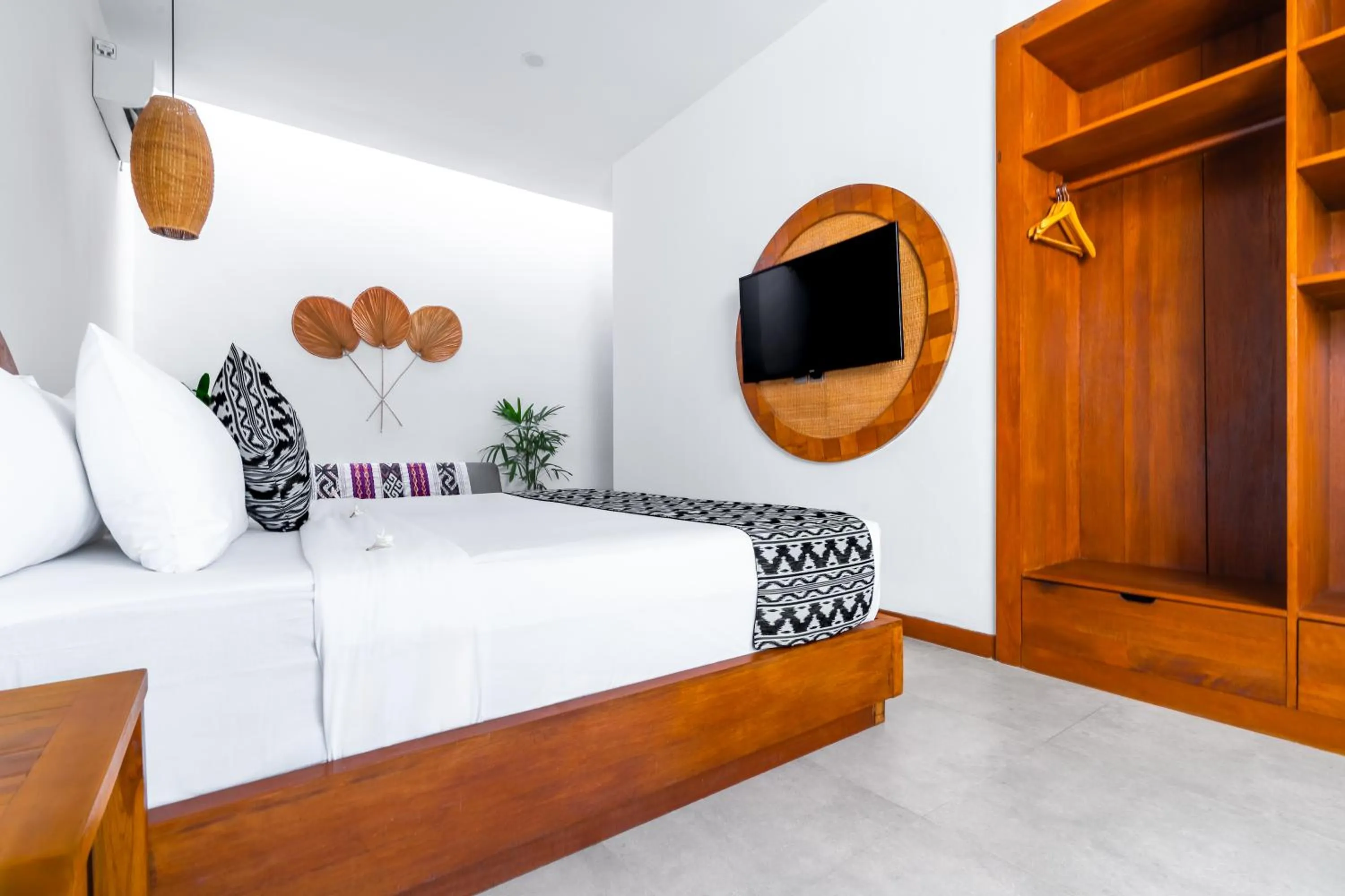Bedroom, Bed in Villa Felicia Canggu By Moria