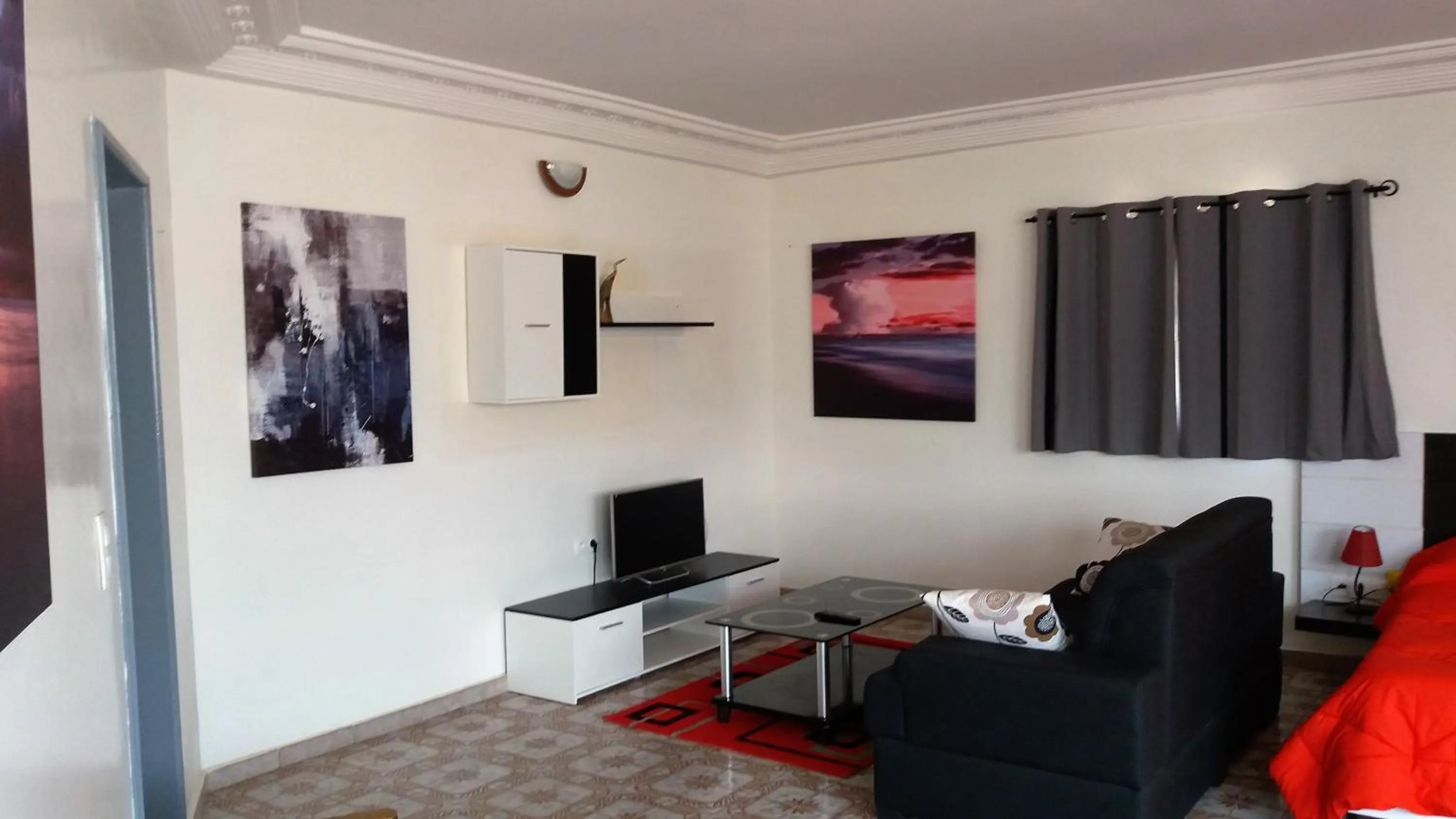 Seating area in Maison d'hôtes Opanoramic