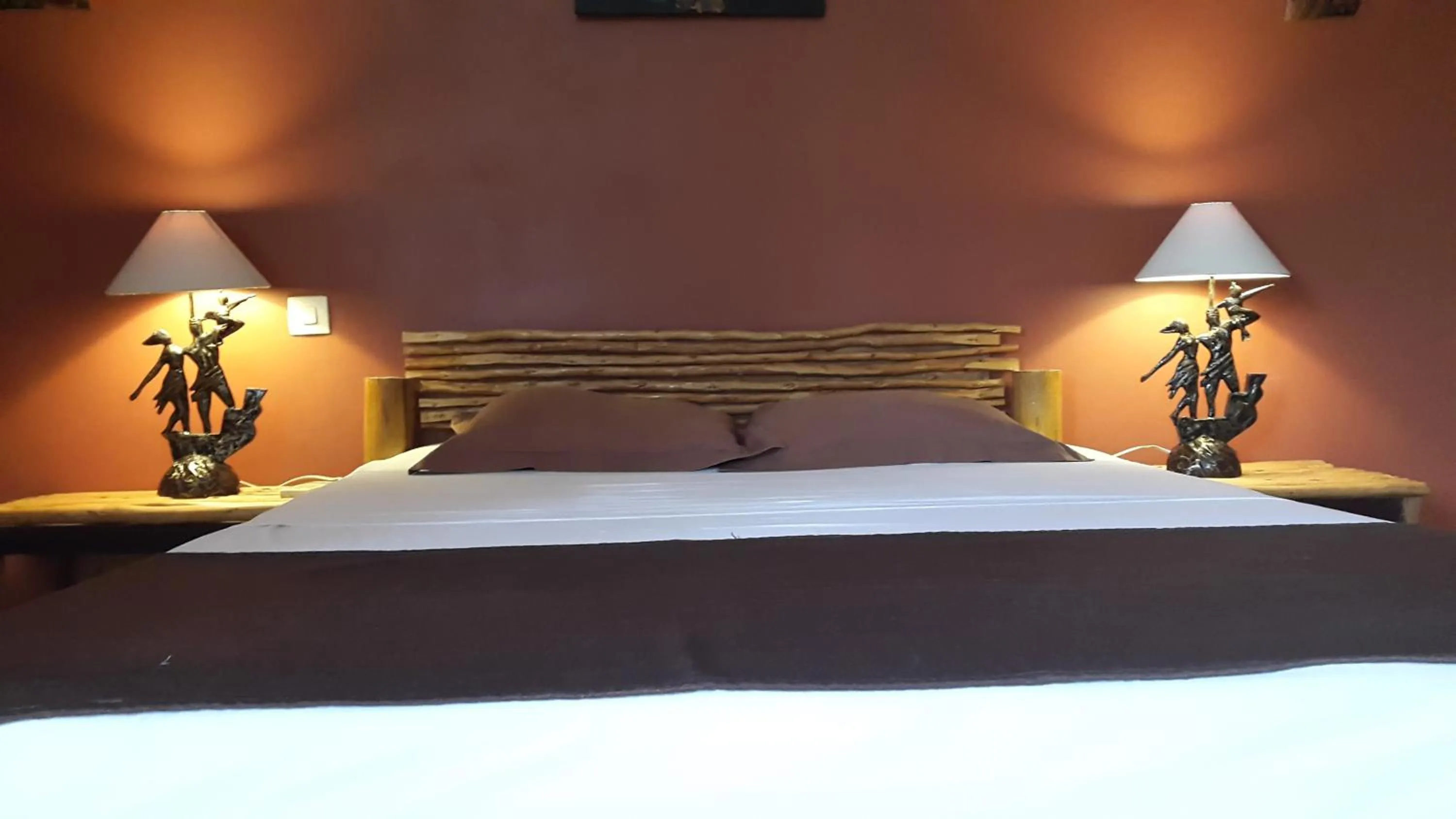 Bed in Maison d'hôtes Opanoramic