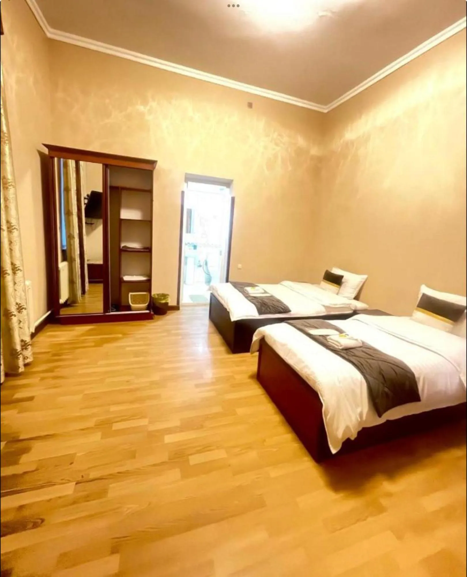 Photo of the whole room, Bed in Marvarid Hotel