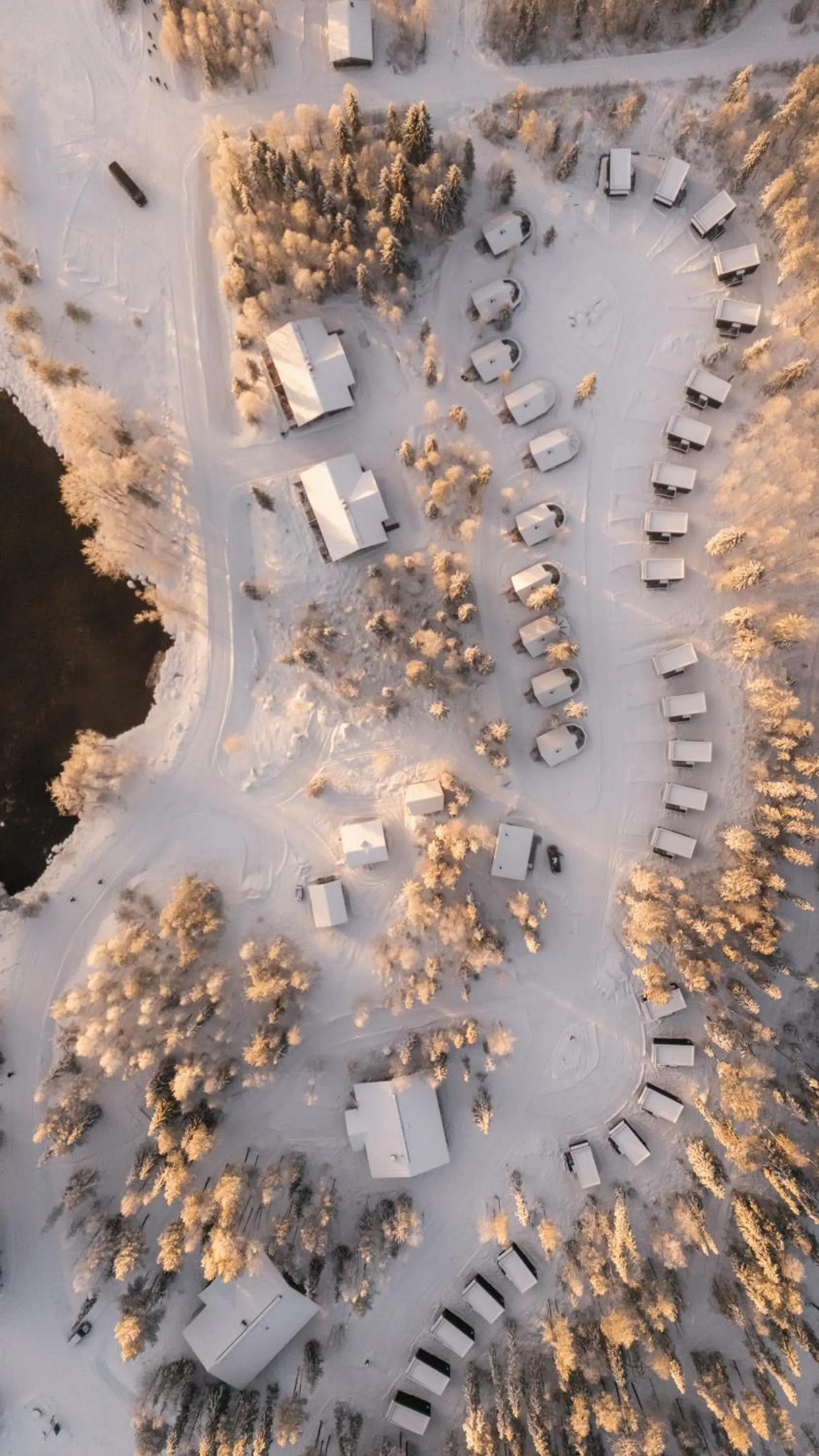 Area and facilities in Vaattunki Wilderness Resort