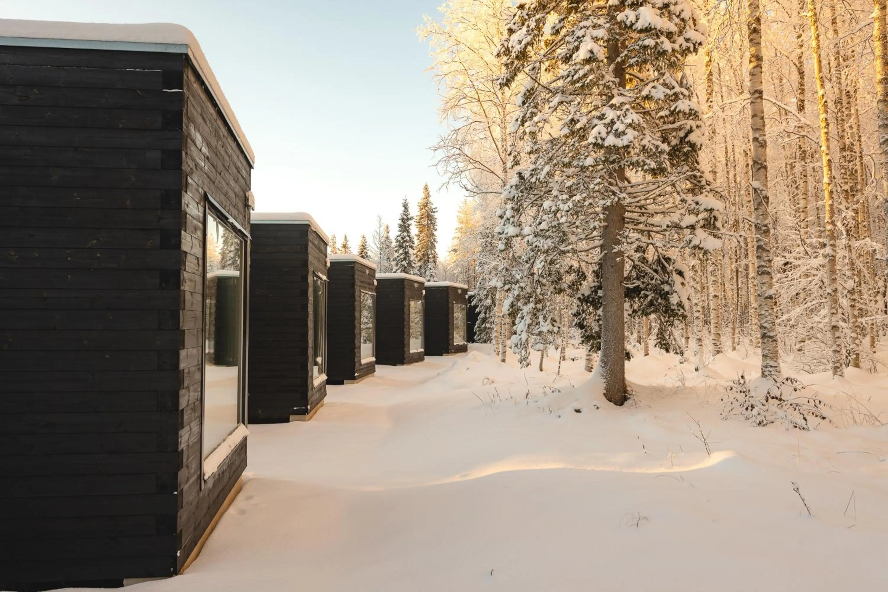 Property building in Vaattunki Wilderness Resort