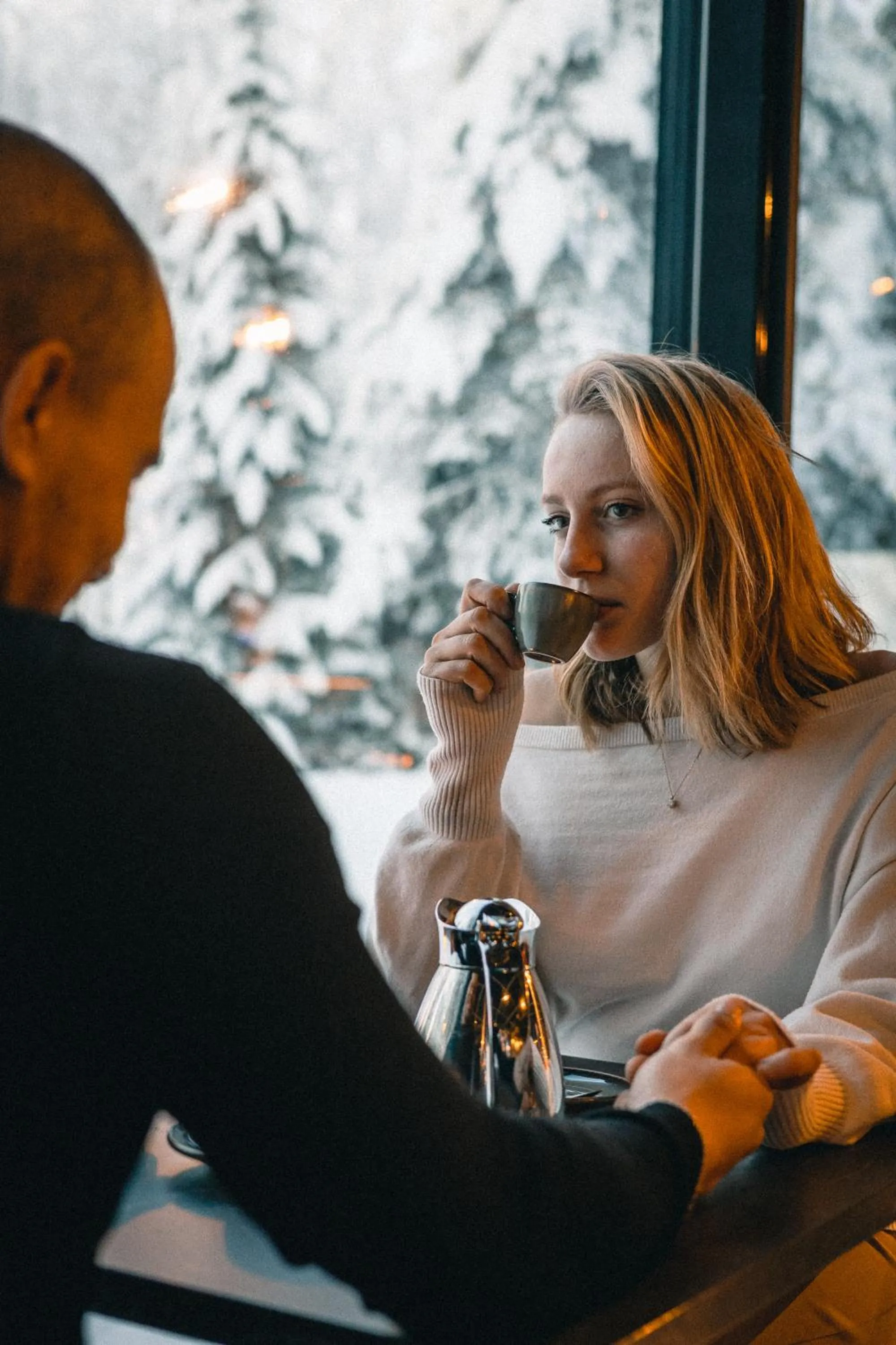 Breakfast in Vaattunki Wilderness Resort