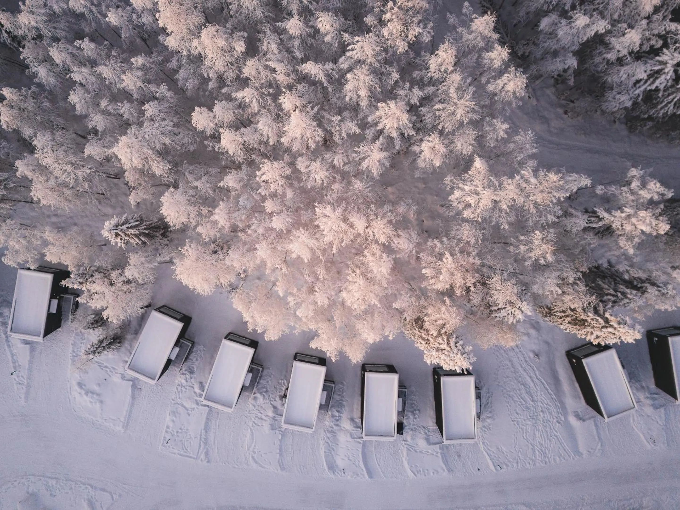 Property building in Vaattunki Wilderness Resort