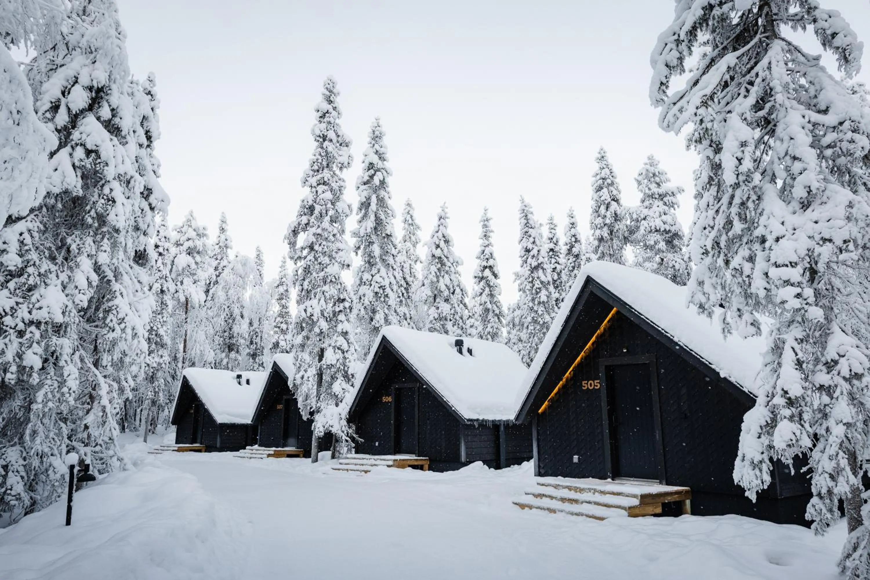 Property building in Vaattunki Wilderness Resort