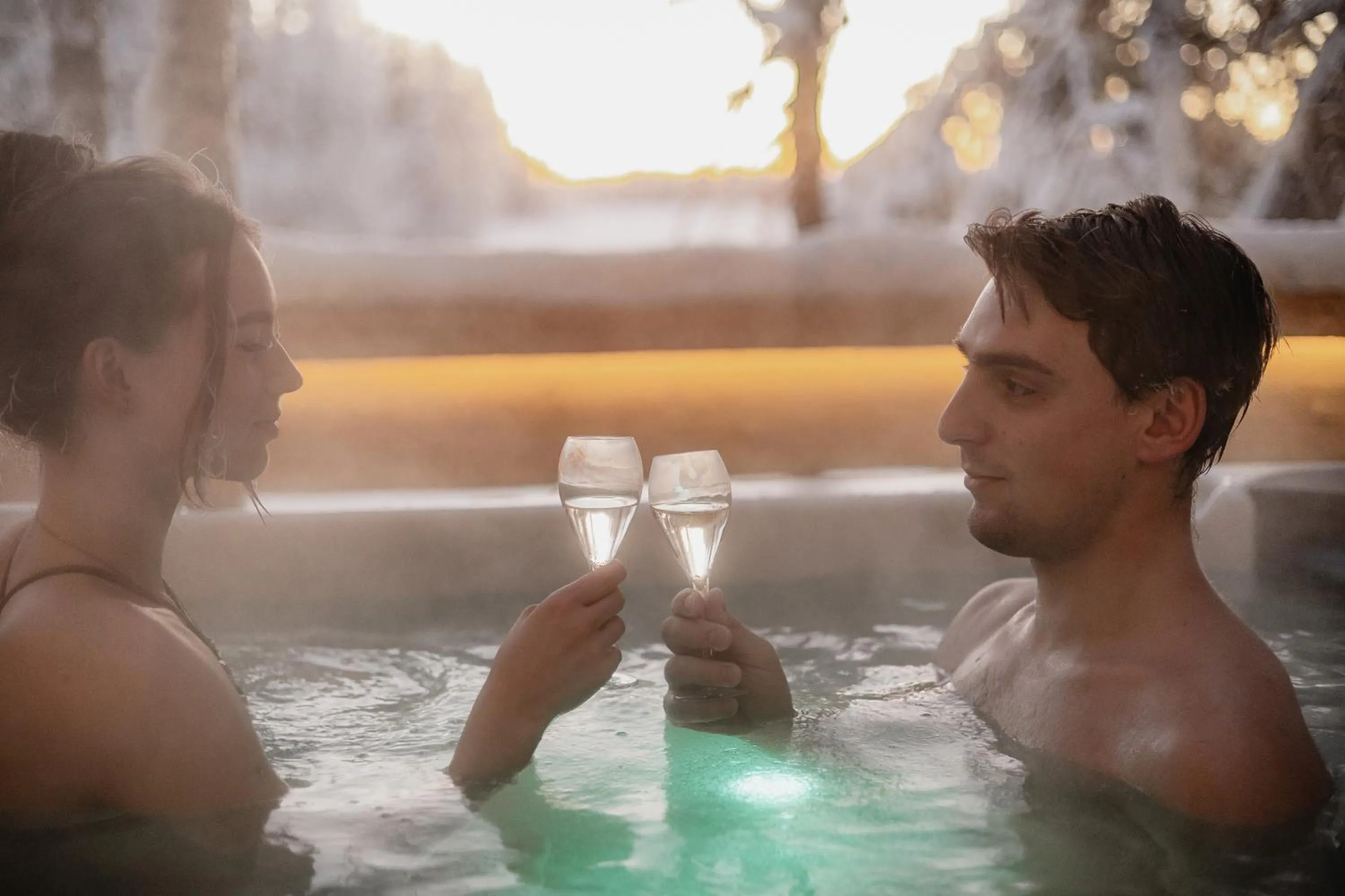 Hot Tub in Vaattunki Wilderness Resort