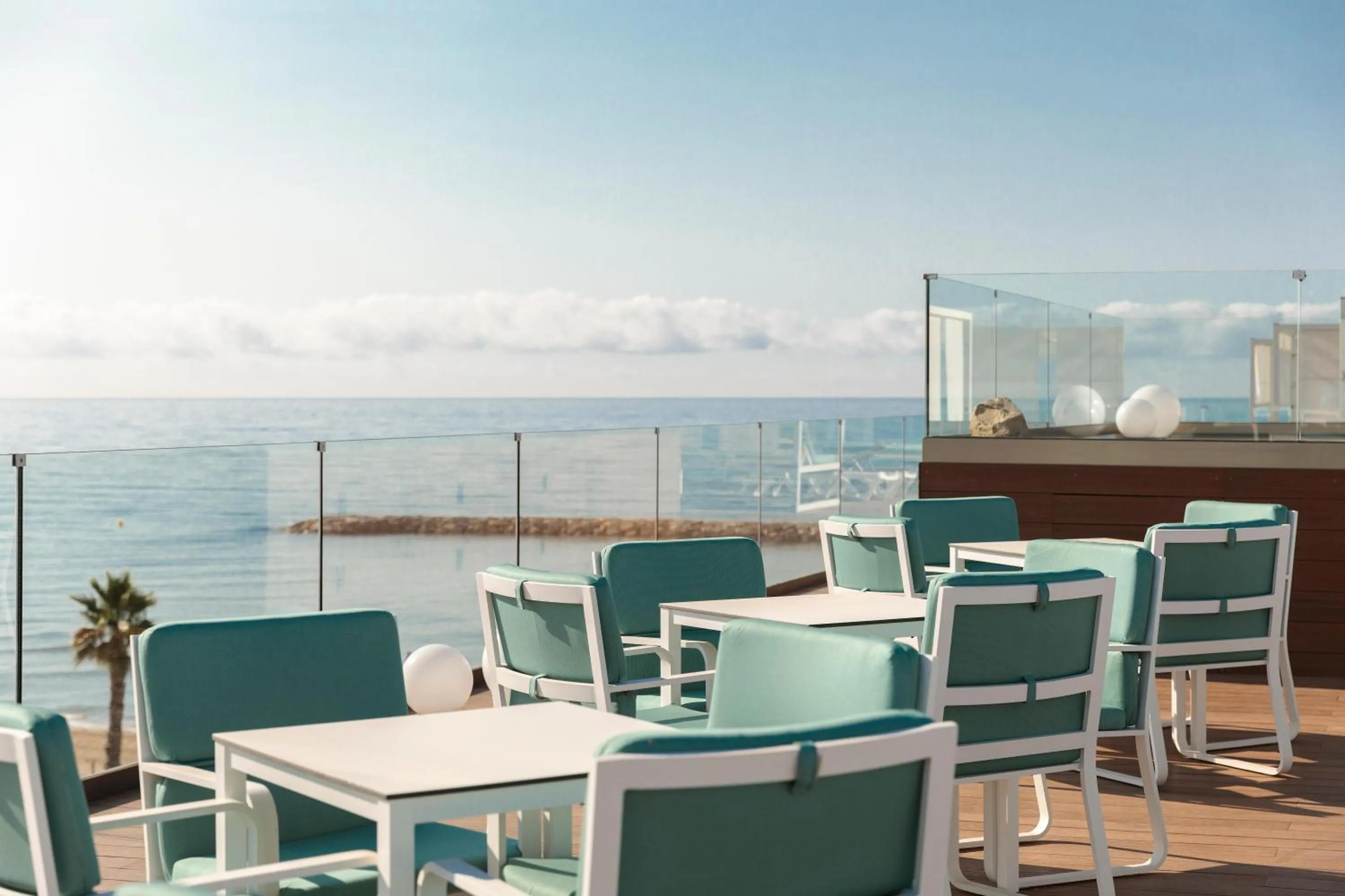 Balcony/Terrace in Hotel Best Maritim