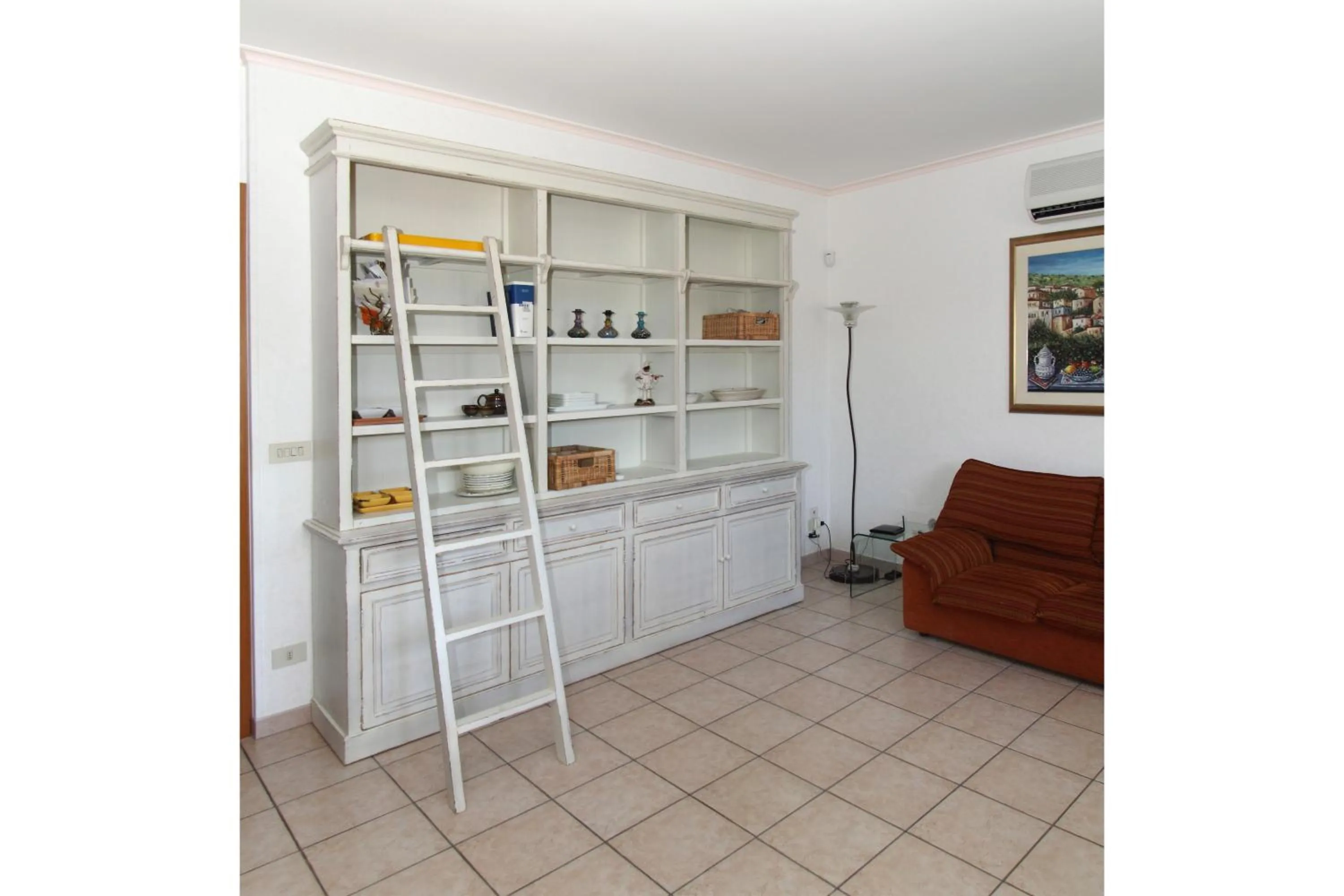 Communal lounge/ TV room in B&B Villa Maria Pia