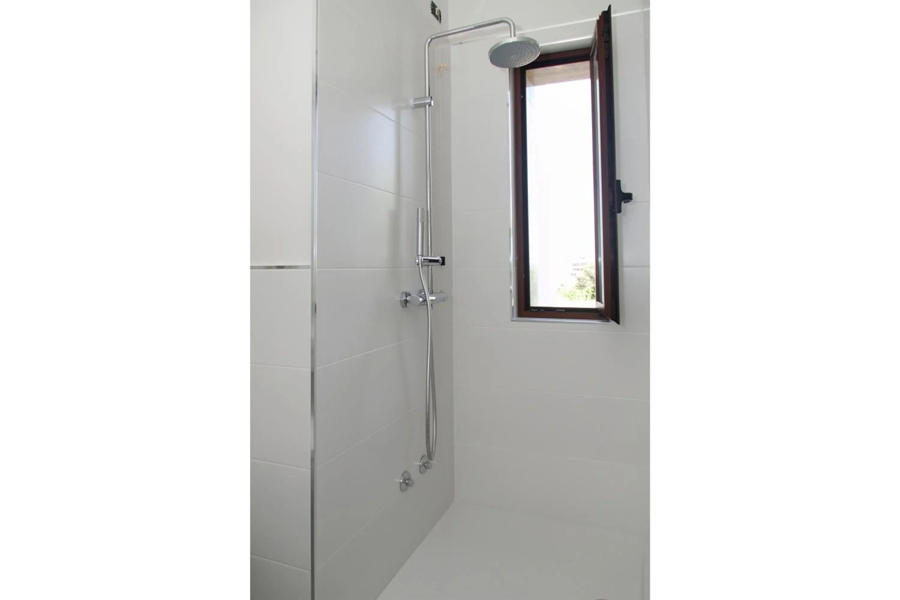 Shower in B&B Villa Maria Pia