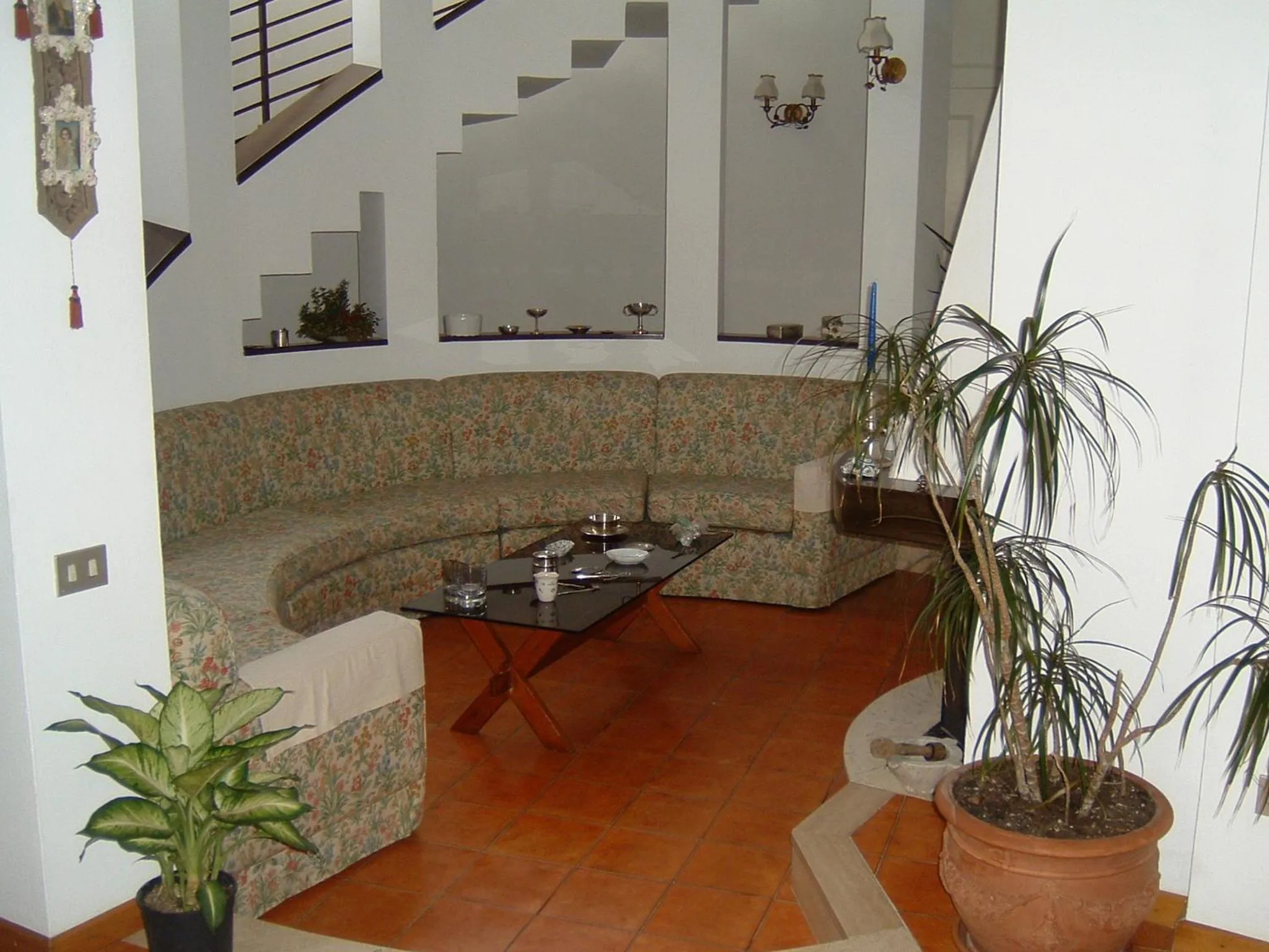 Seating area in B&B Villa Napoli