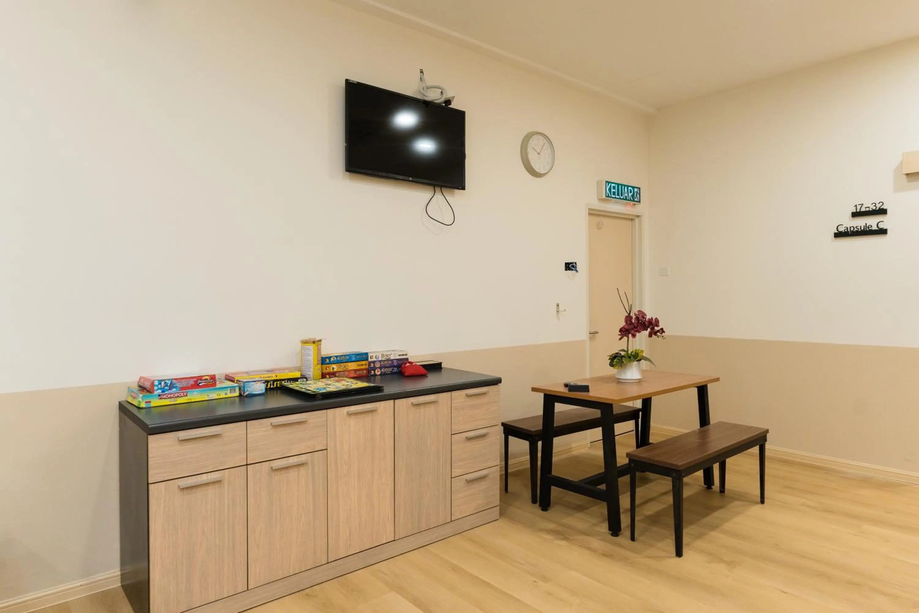 Evening entertainment in LumaNest Senawang