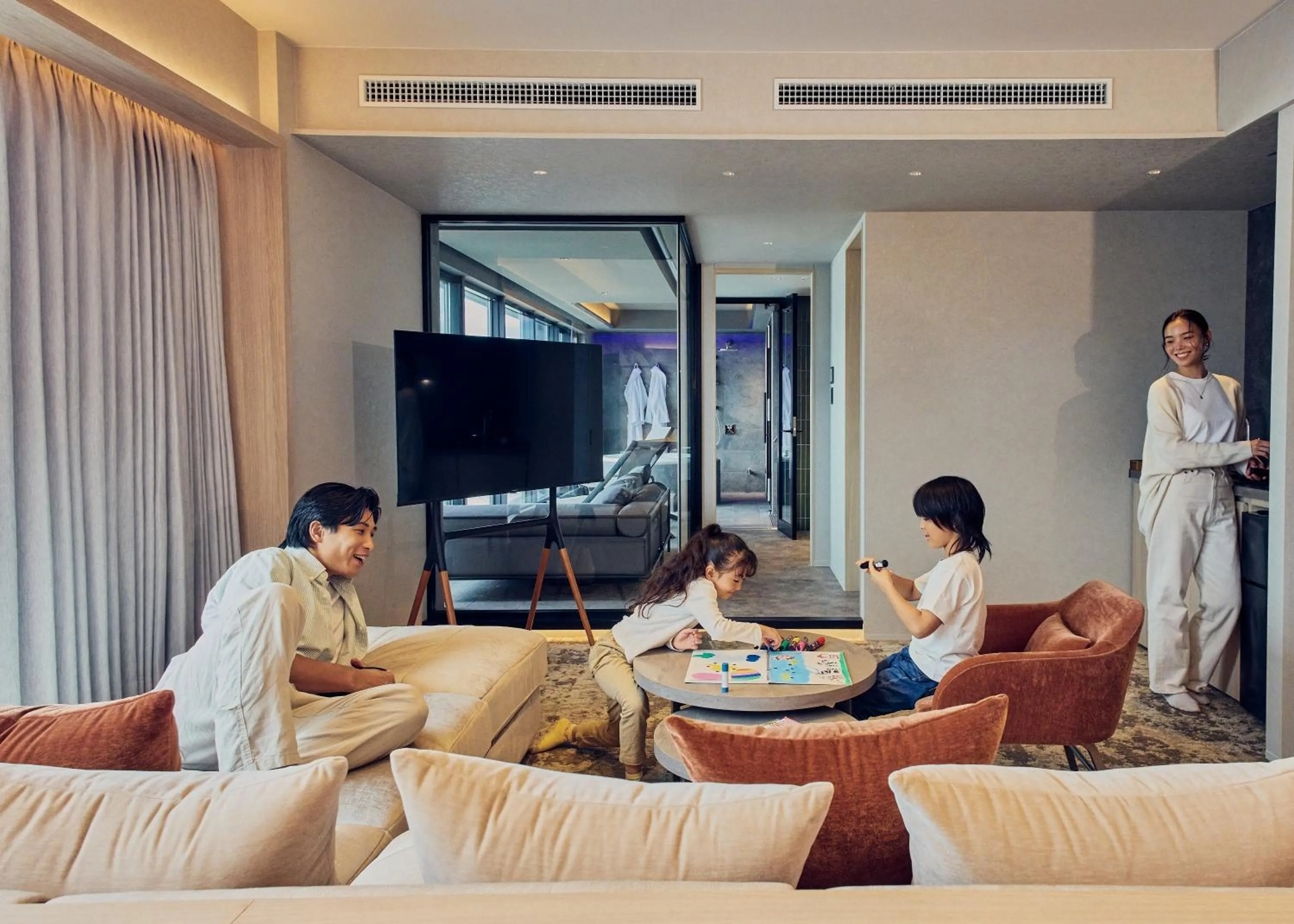 Photo of the whole room in FAV LUX Kagoshima Tenmonkan