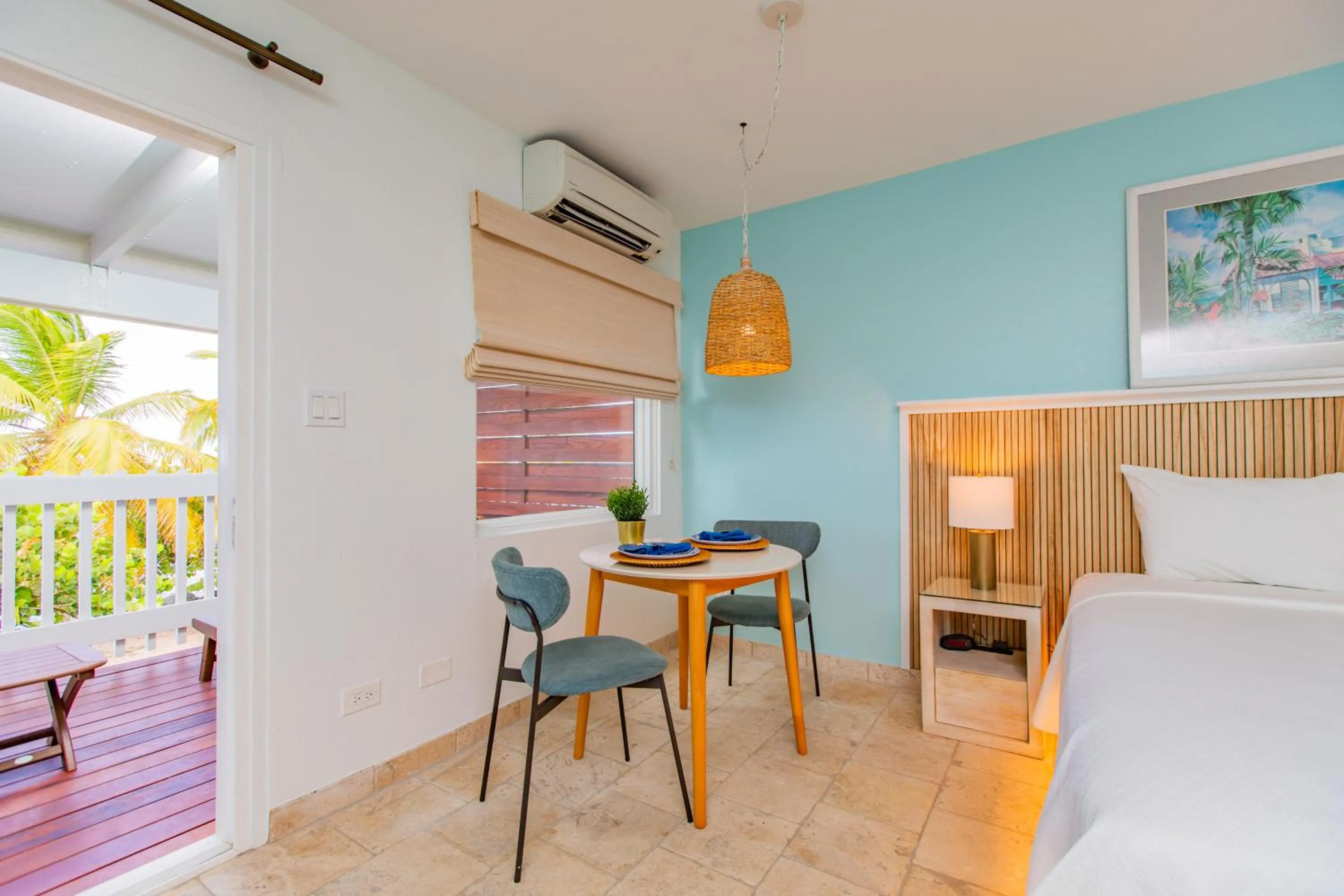 Bed in Tamarind Reef Resort Spa & Marina