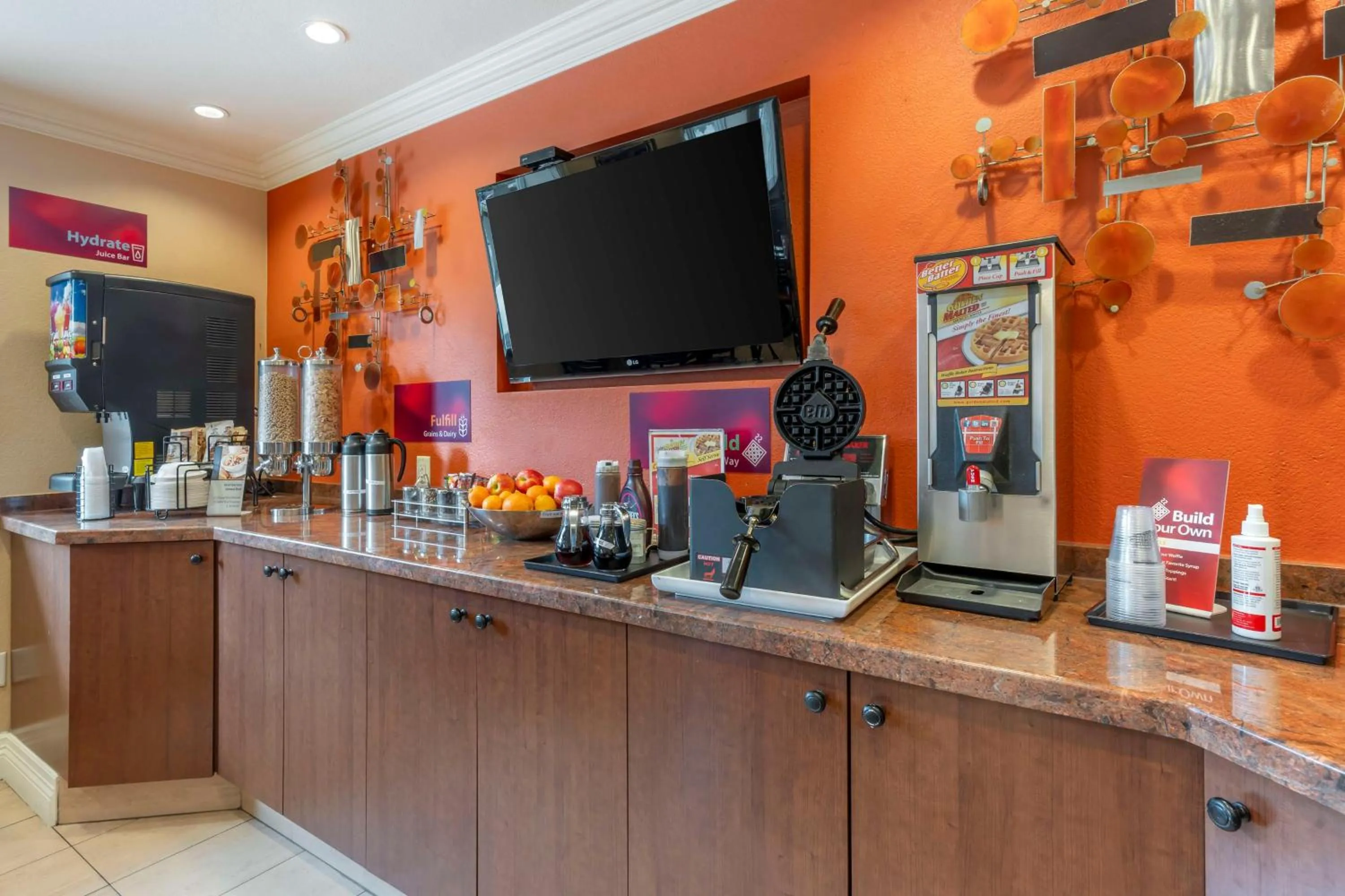 Breakfast in Best Western Plus Airport Plaza