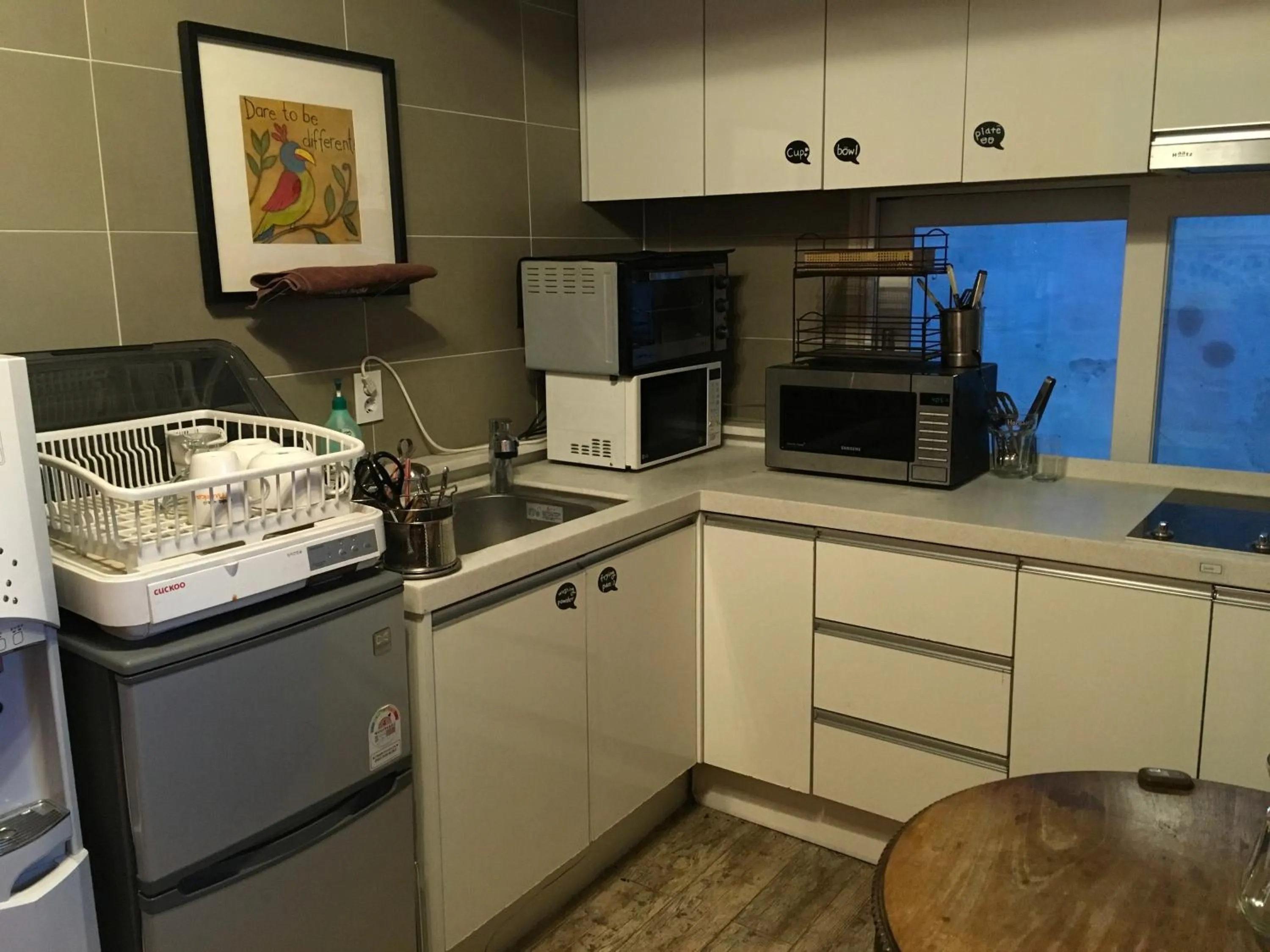 Kitchen or kitchenette in BB Hongdae Line