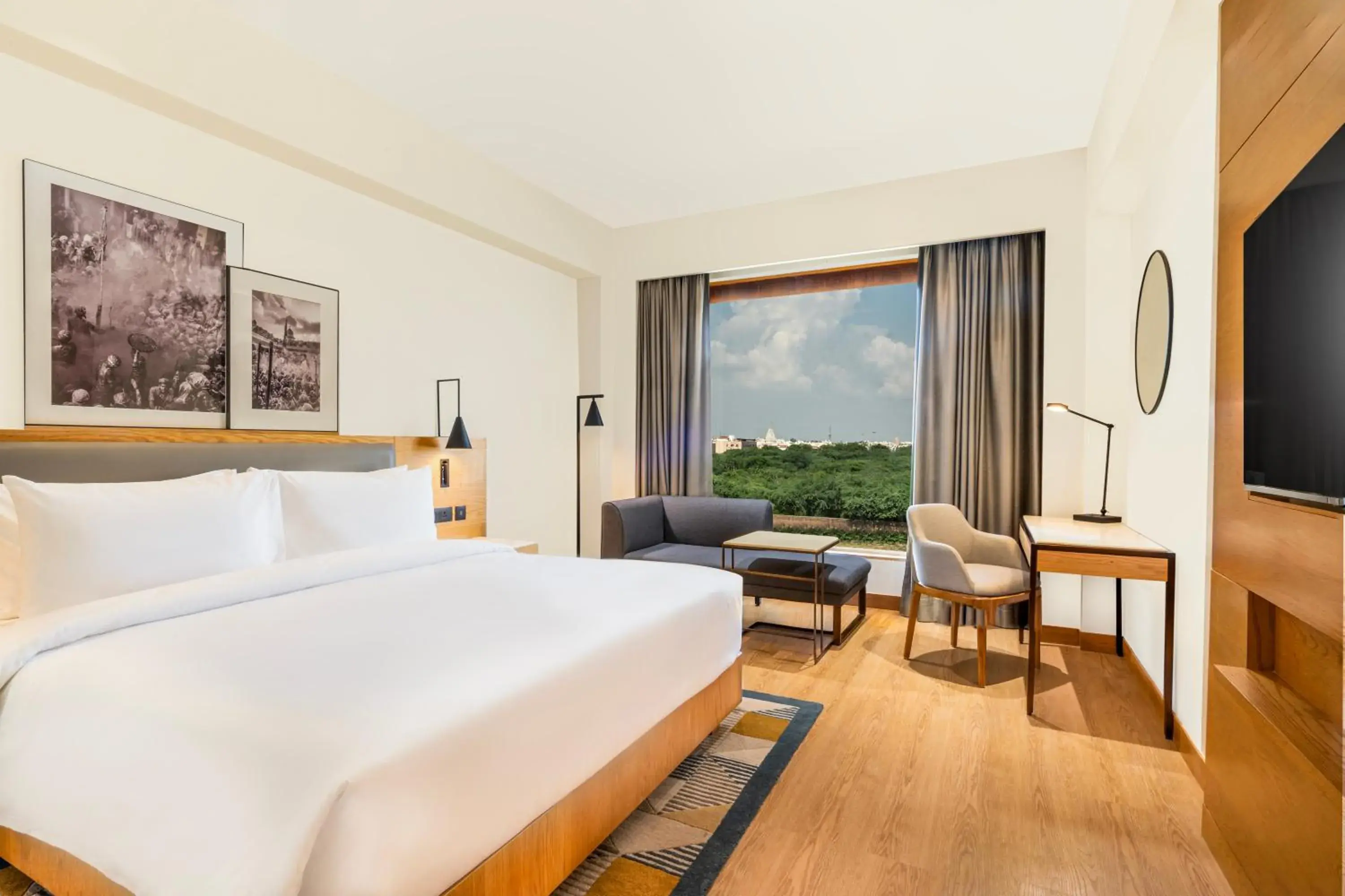 Premium Room - Temple View in Radisson Hotel Vrindavan Premium Room - Temple View in Radisson Hotel Vrindavan