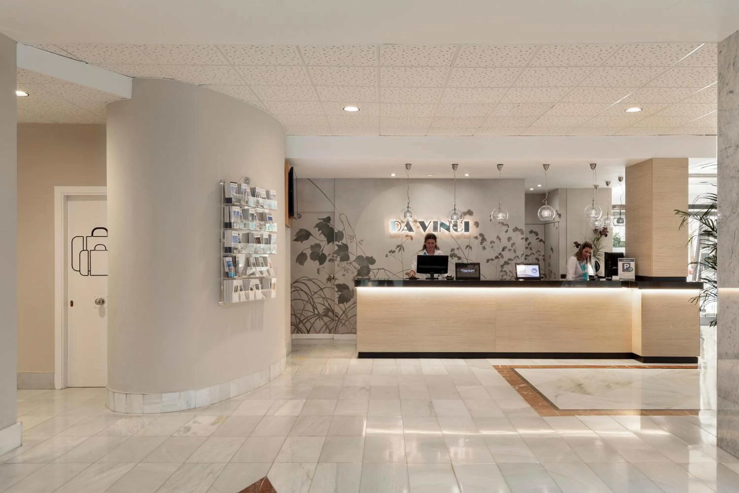 Lobby or reception in Hotel Best Da Vinci
