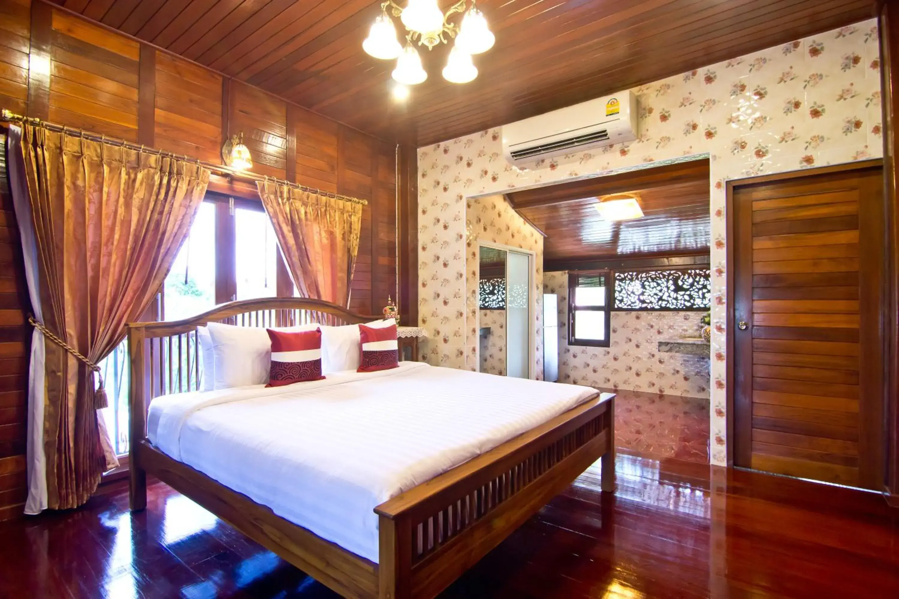 Deluxe Double Room in Bueng Bua Thong Resort Deluxe Double Room in Bueng Bua Thong Resort