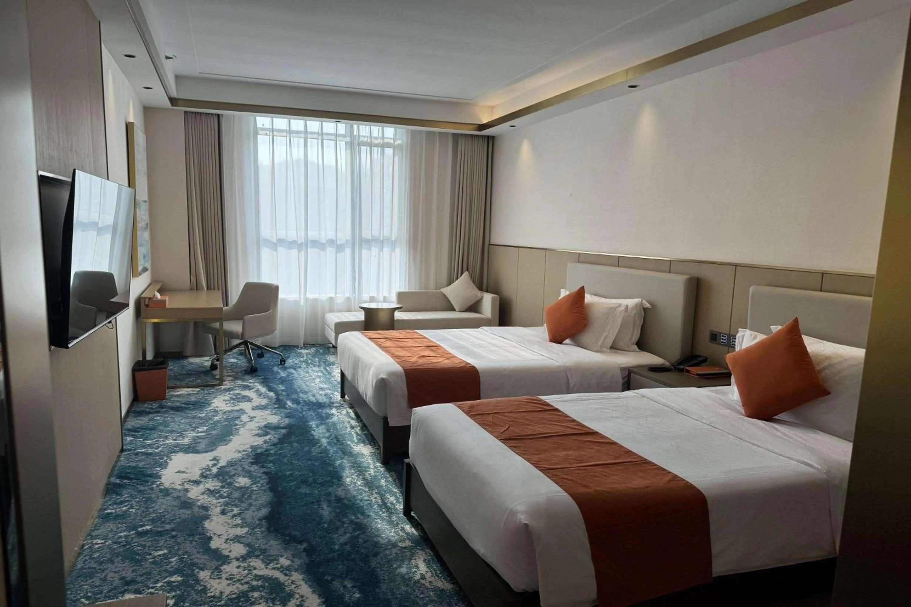 Photo of the whole room in Wyndham Garden Rizhao Donggang Resort
