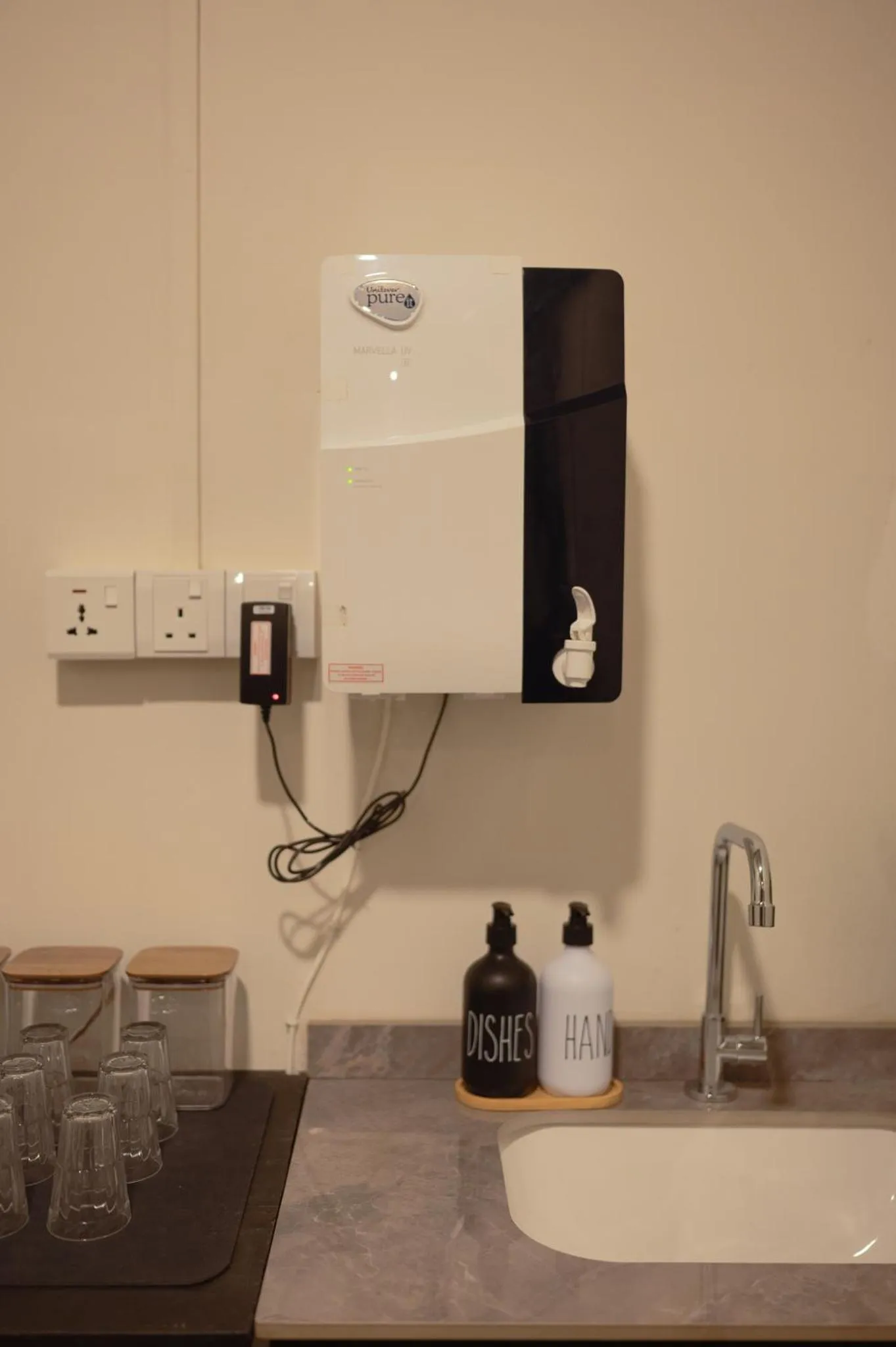 Kitchen or kitchenette in Snooze Station by Sydney Galle